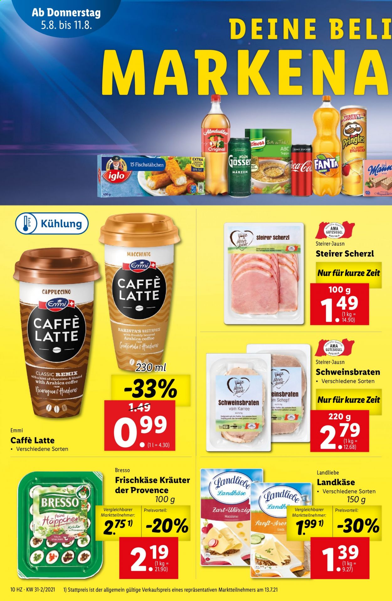 Angebote Lidl - 5.8.2021 - 11.8.2021. Seite 10