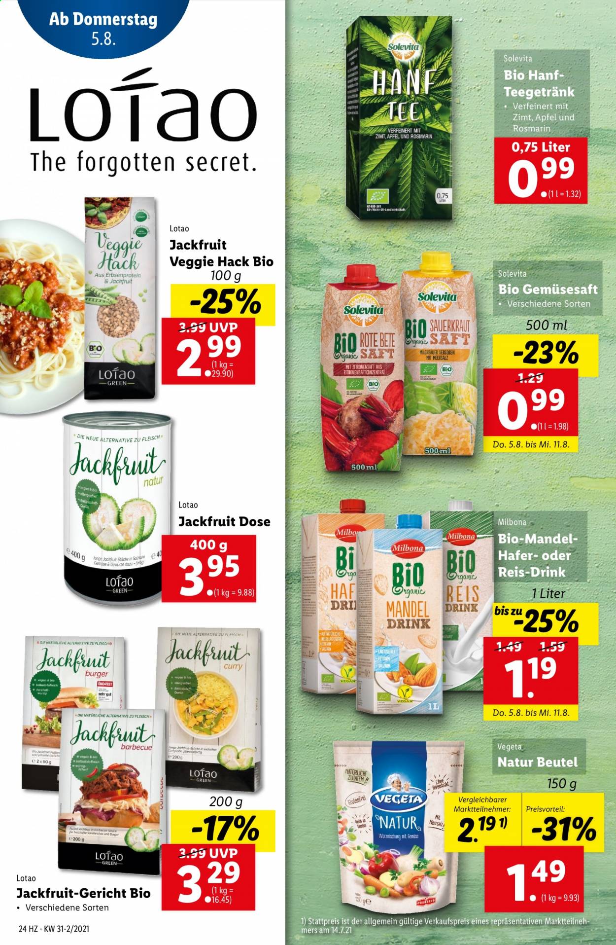 Angebote Lidl - 5.8.2021 - 11.8.2021. Seite 24