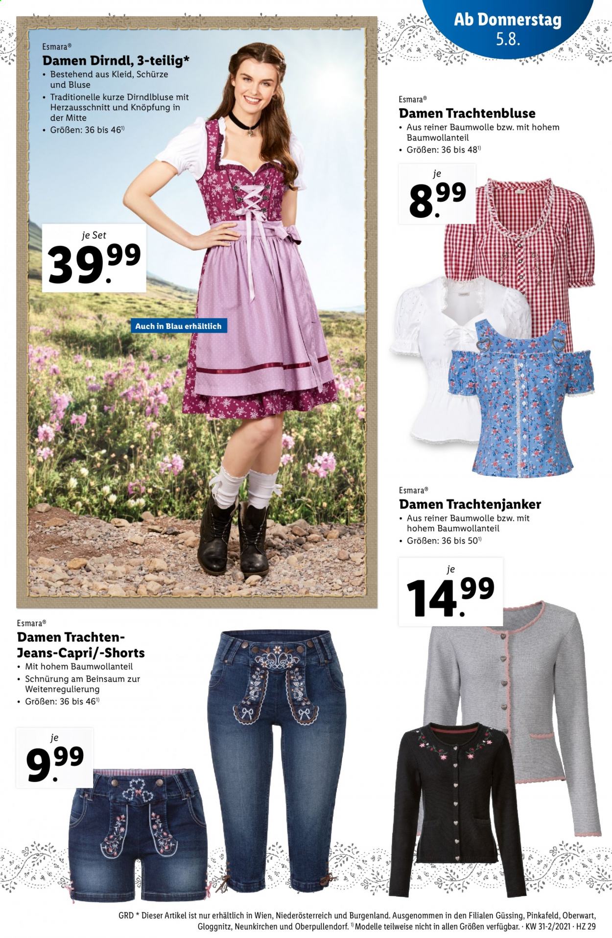 Angebote Lidl - 5.8.2021 - 11.8.2021. Seite 29