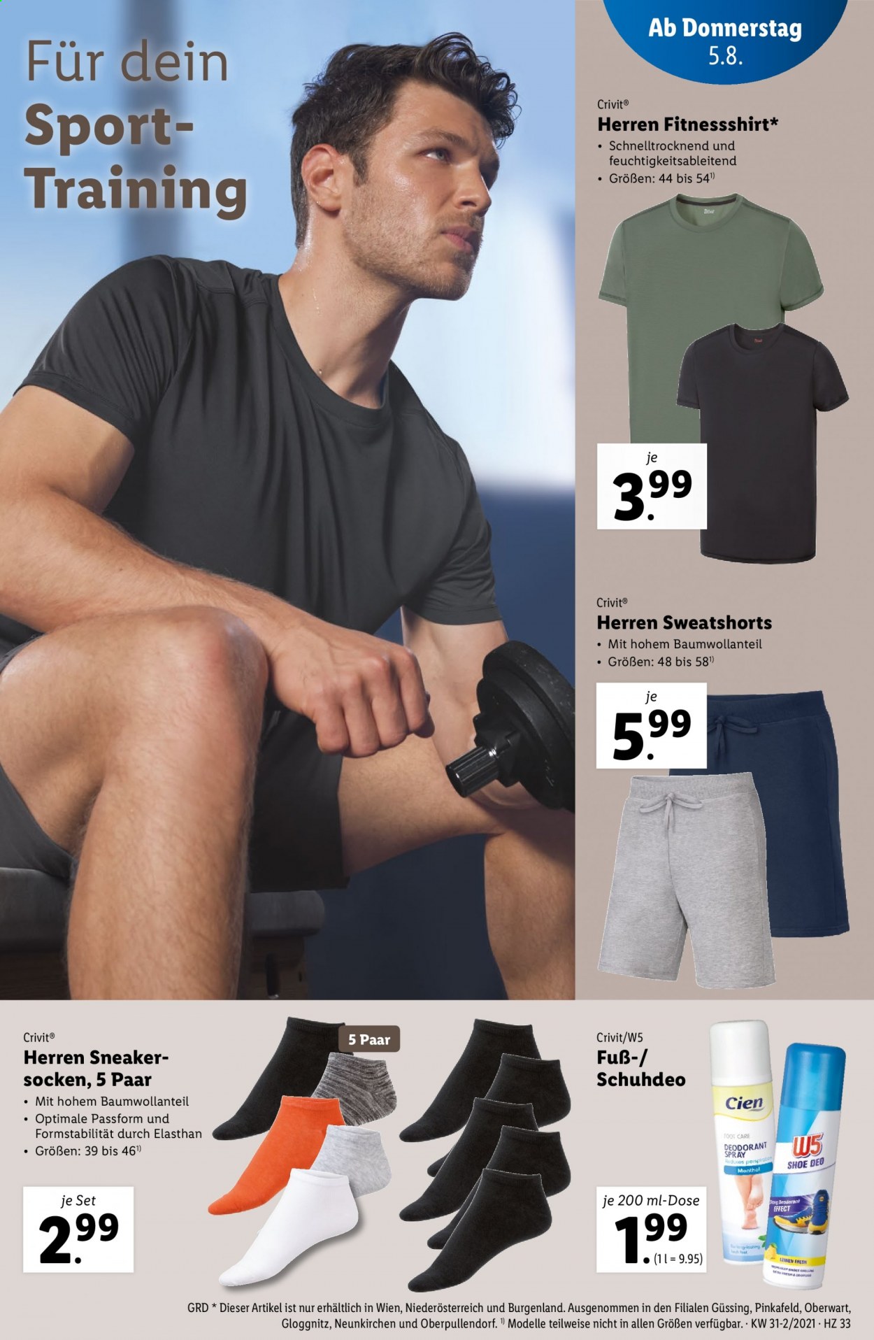 Angebote Lidl - 5.8.2021 - 11.8.2021. Seite 33