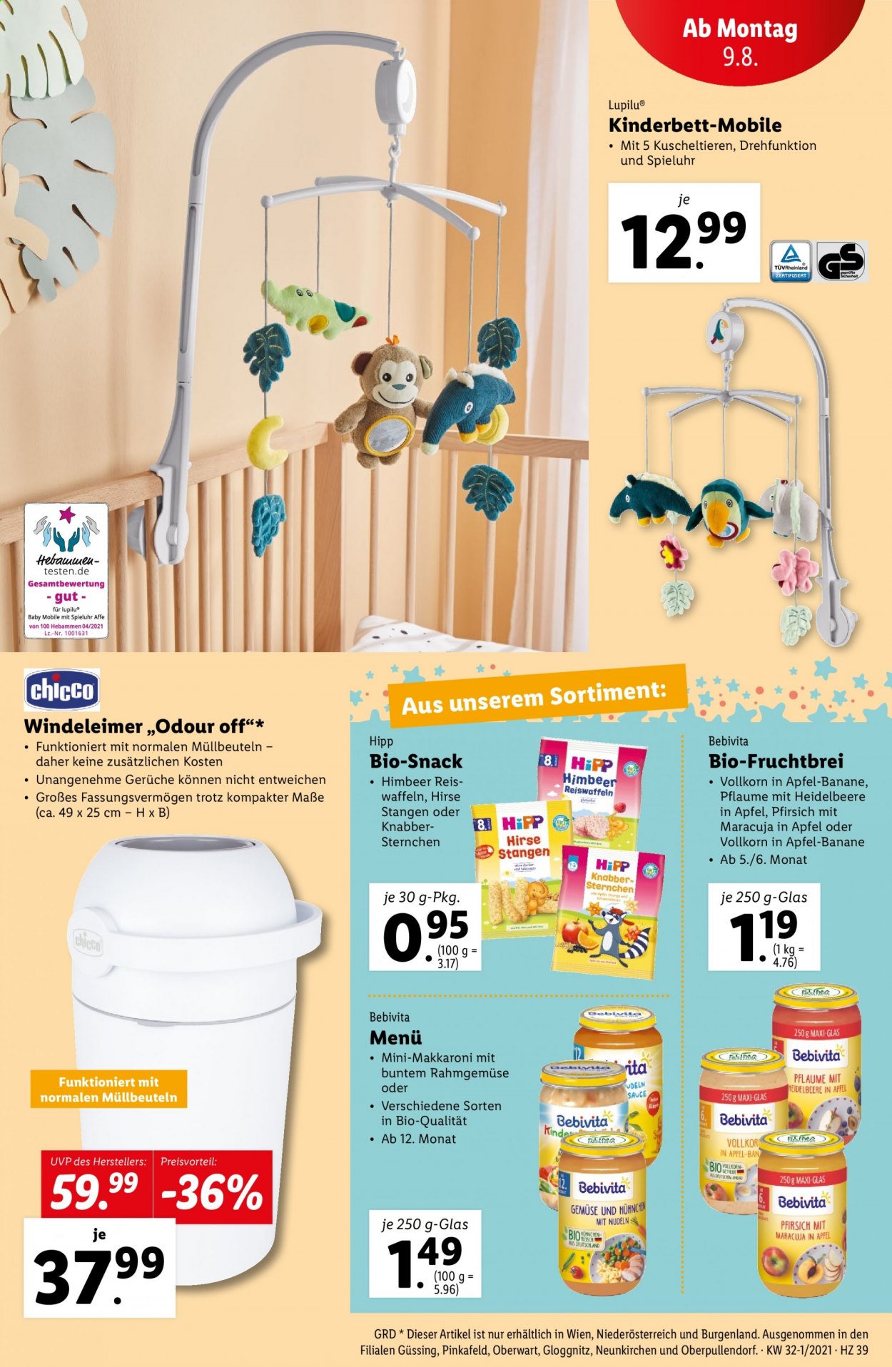 Angebote Lidl - 5.8.2021 - 11.8.2021. Seite 39