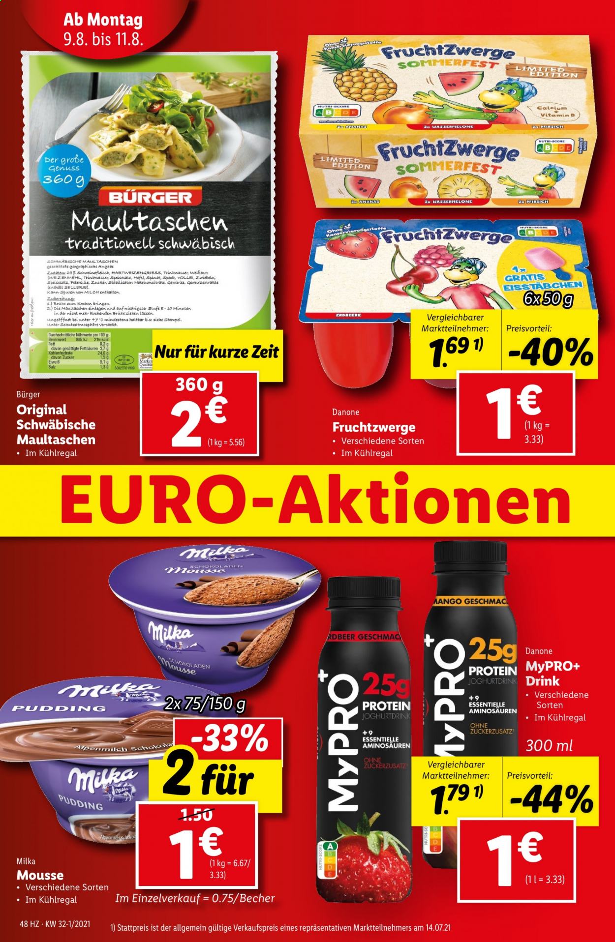 Angebote Lidl - 5.8.2021 - 11.8.2021. Seite 48