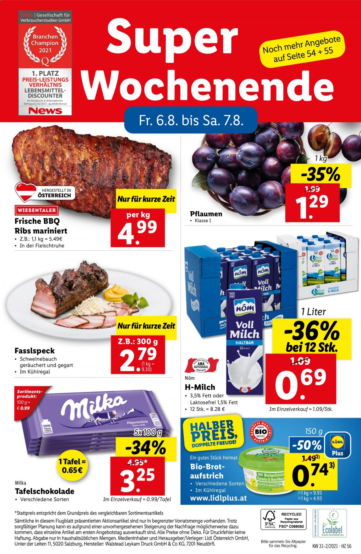 Angebote Lidl - 5.8.2021 - 11.8.2021. Seite 56