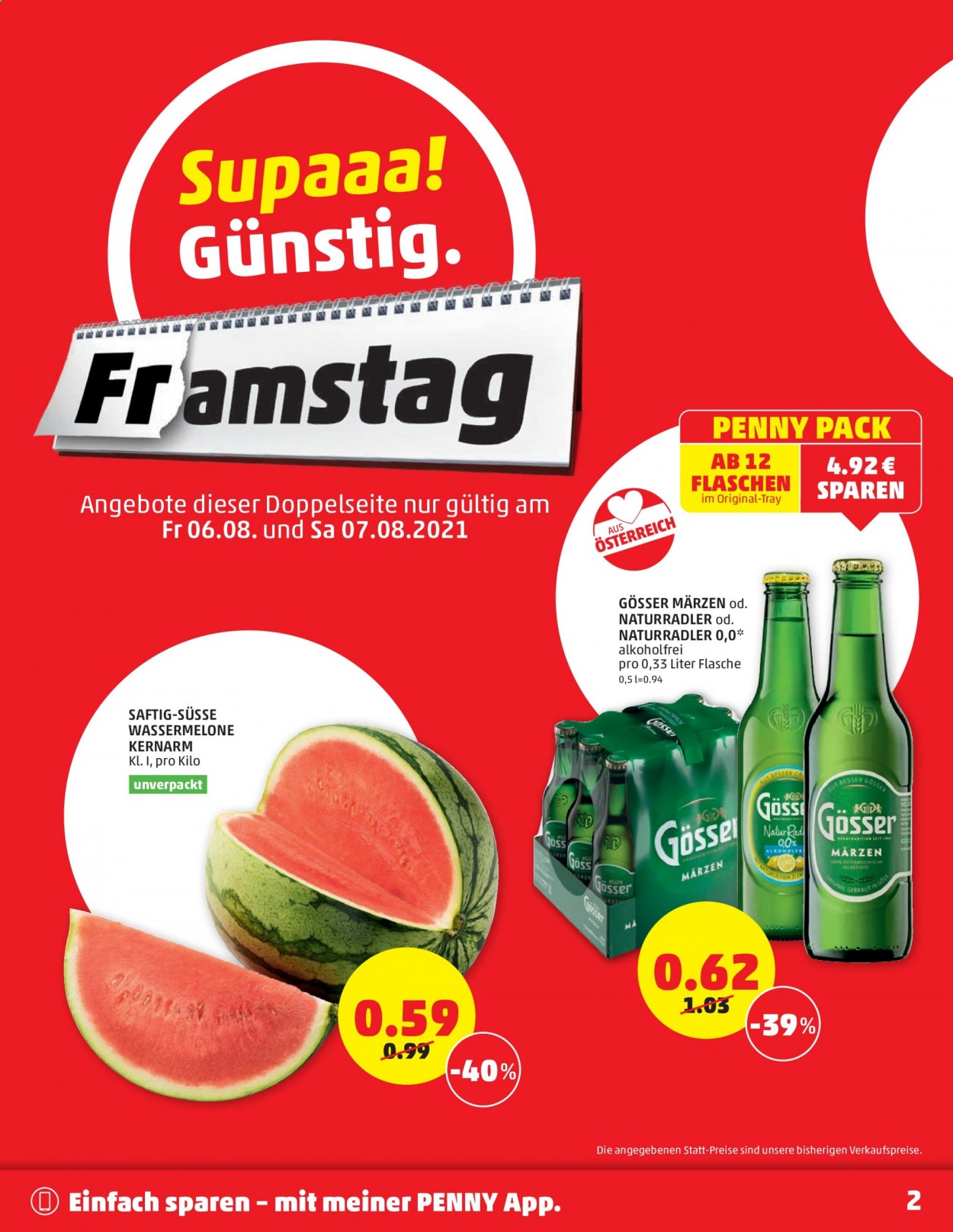 Angebote Penny - 5.8.2021 - 11.8.2021. Seite 2