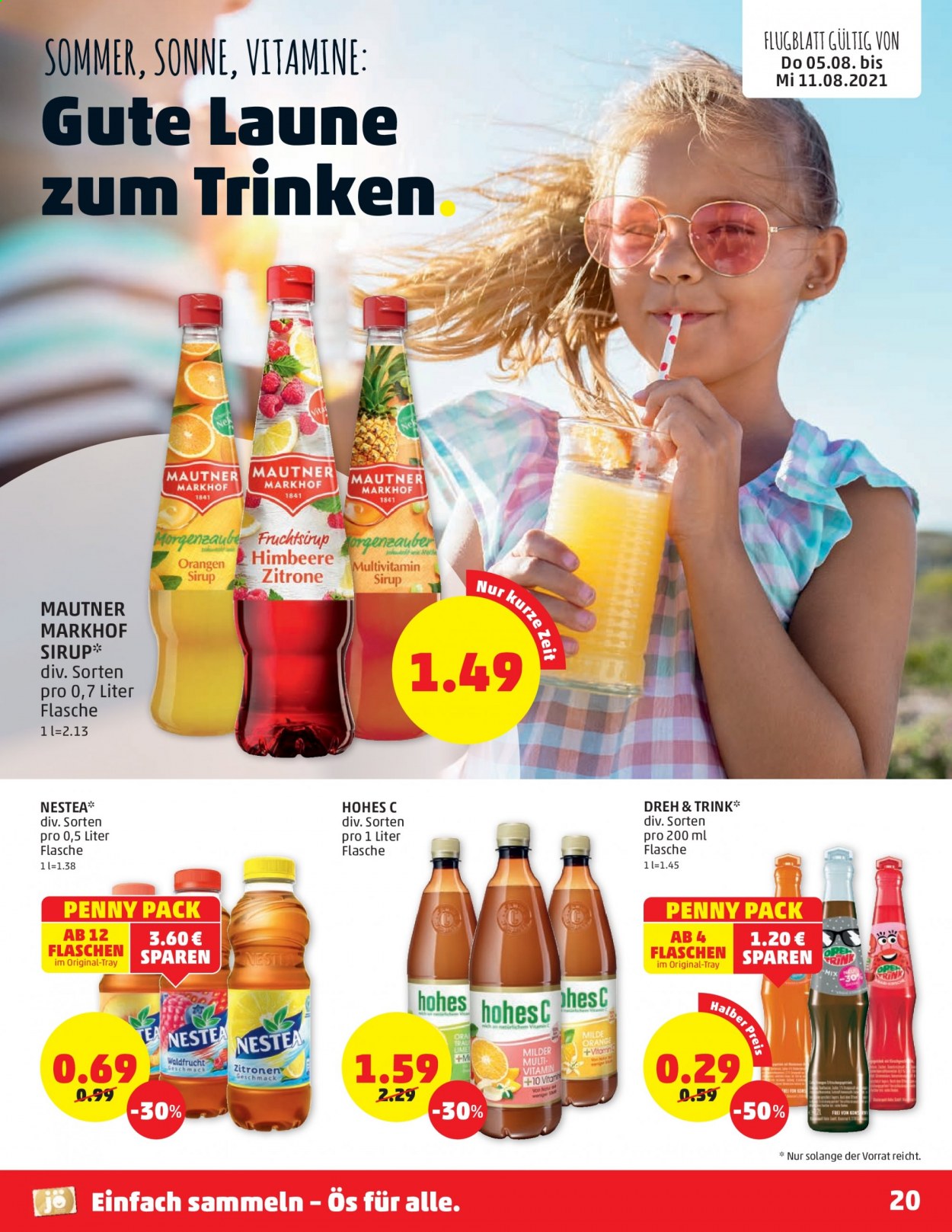 Angebote Penny - 5.8.2021 - 11.8.2021. Seite 20