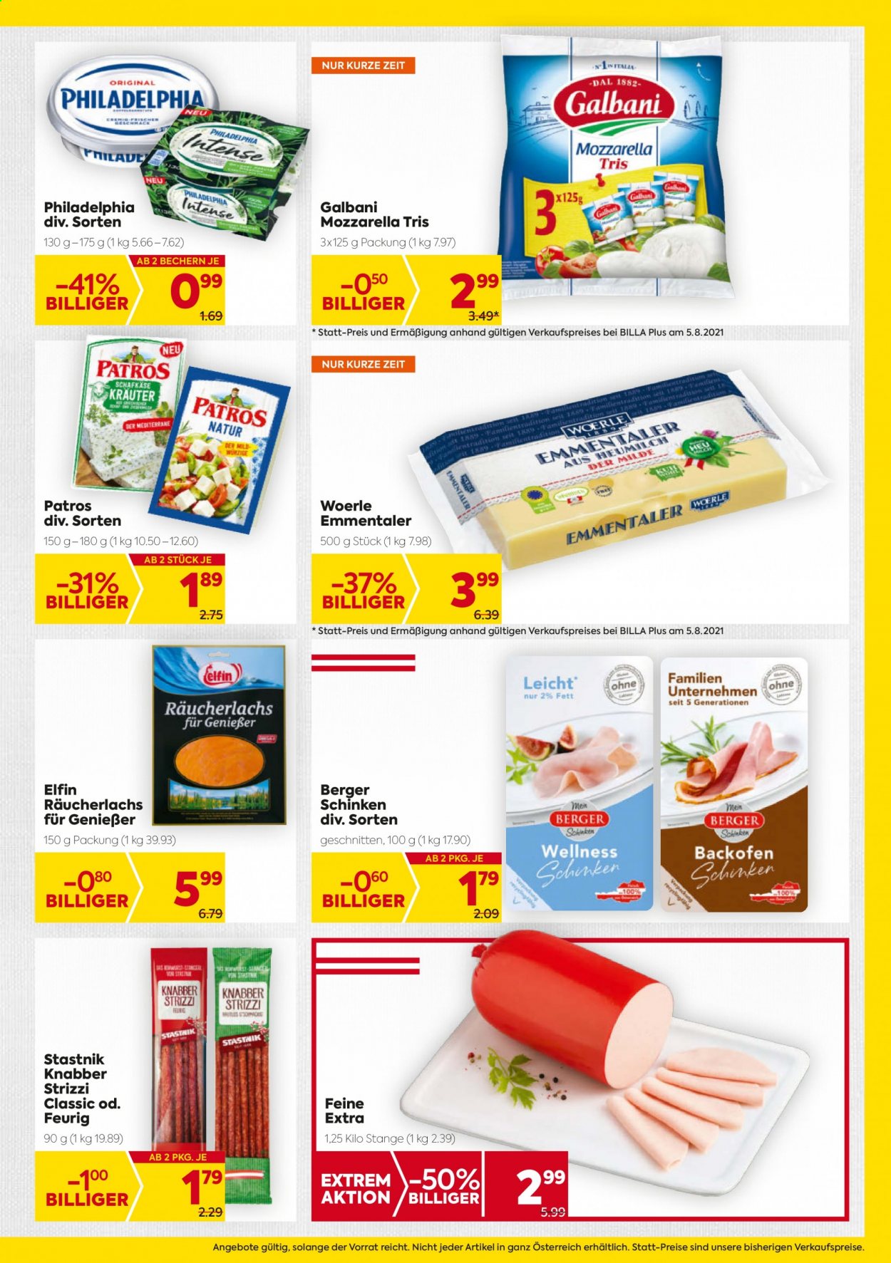 Angebote Billa - 5.8.2021 - 11.8.2021. Seite 9