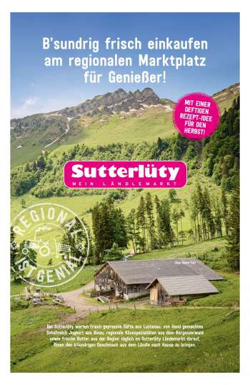 Angebote Sutterlüty - 5.8.2021 - 11.8.2021.
