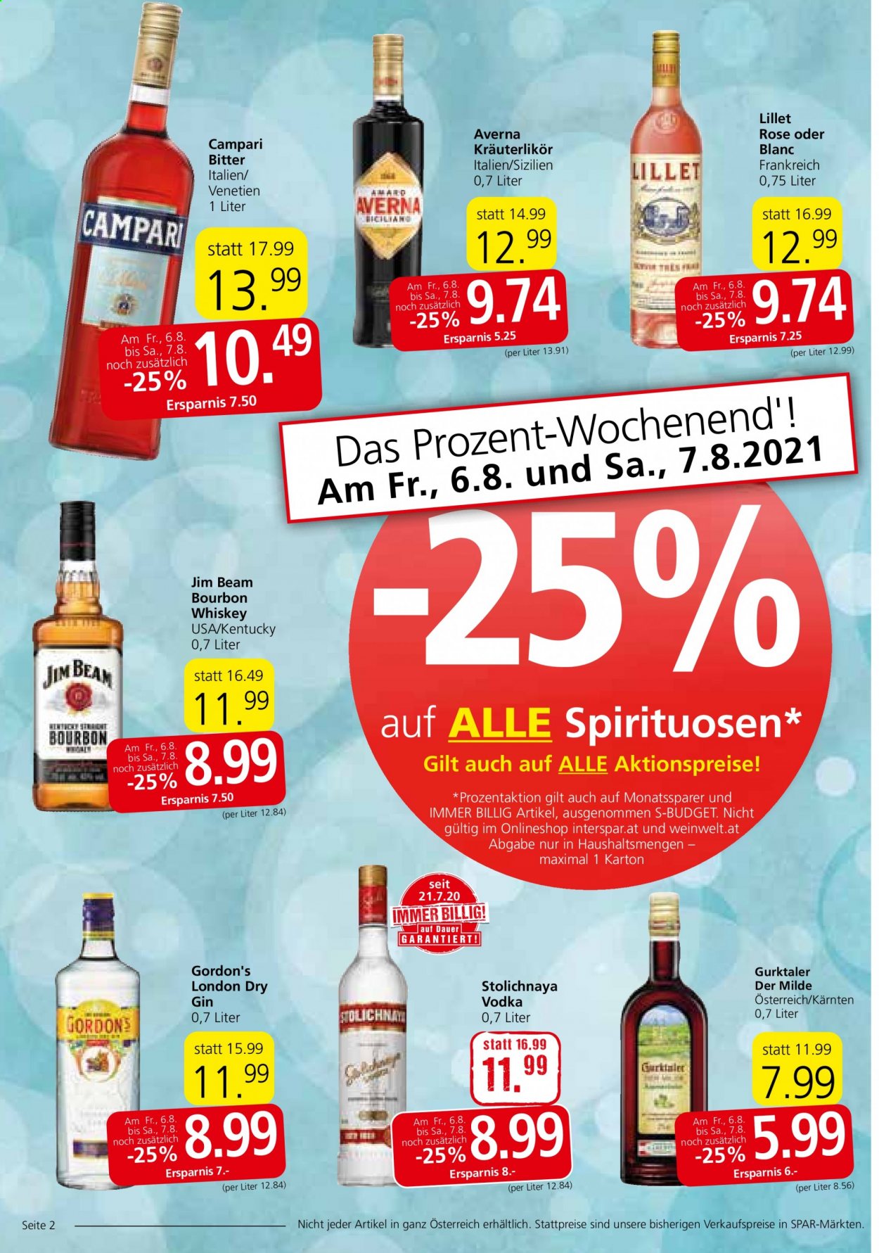 Angebote INTERSPAR - 5.8.2021 - 11.8.2021. Seite 2