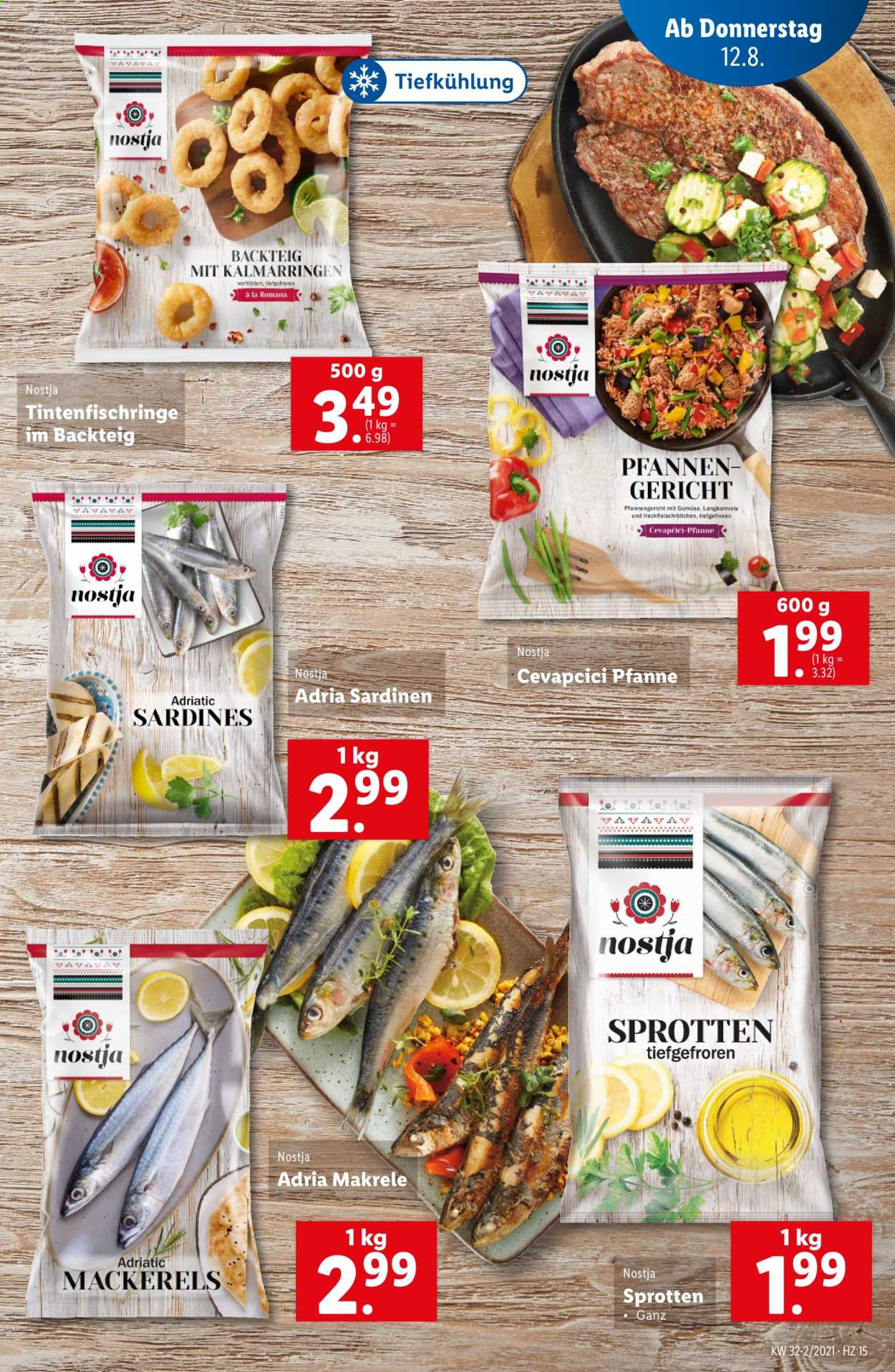 Angebote Lidl - 12.8.2021 - 18.8.2021. Seite 15
