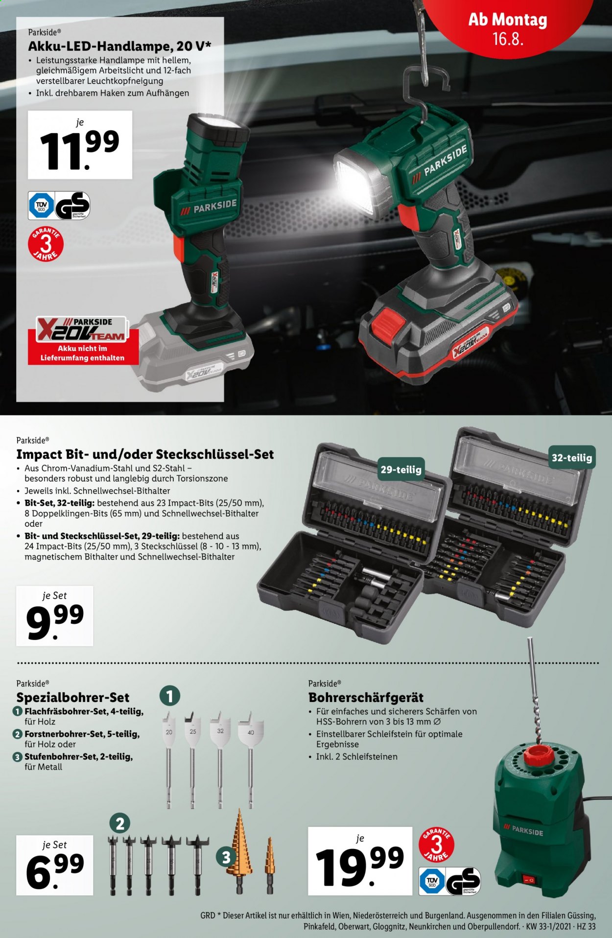 Angebote Lidl - 12.8.2021 - 18.8.2021. Seite 33