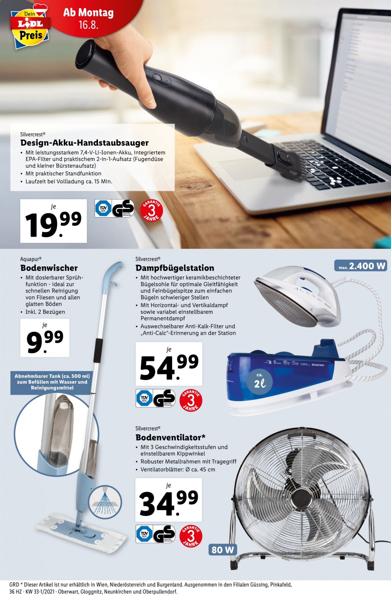 Angebote Lidl - 12.8.2021 - 18.8.2021. Seite 36