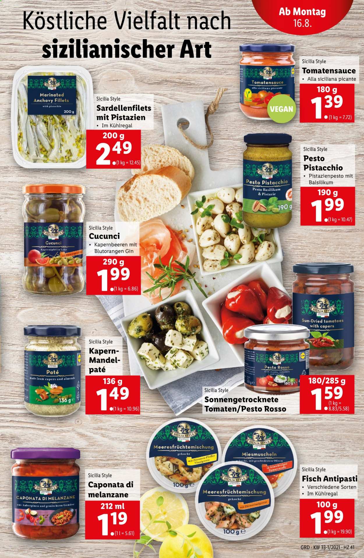 Angebote Lidl - 12.8.2021 - 18.8.2021. Seite 41
