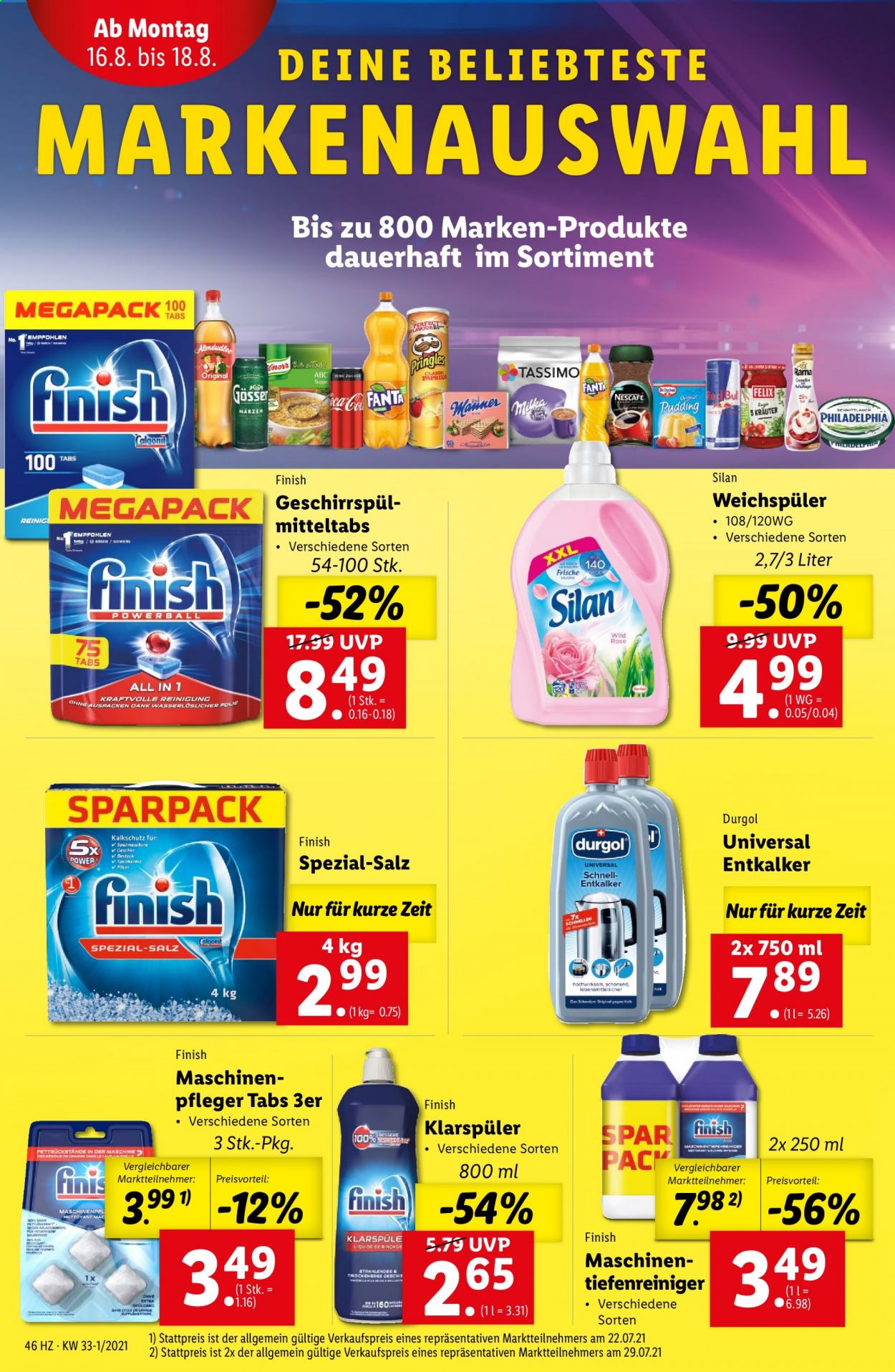 Angebote Lidl - 12.8.2021 - 18.8.2021. Seite 46