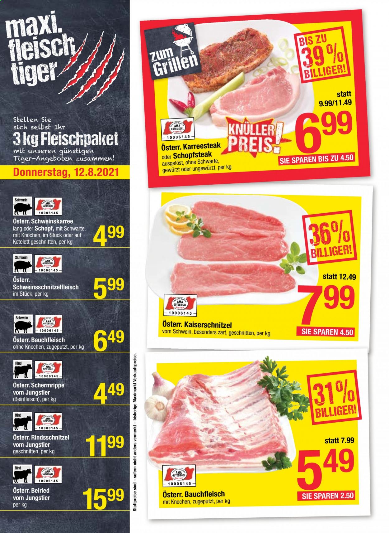 Angebote Maximarkt - 9.8.2021 - 14.8.2021. Seite 8