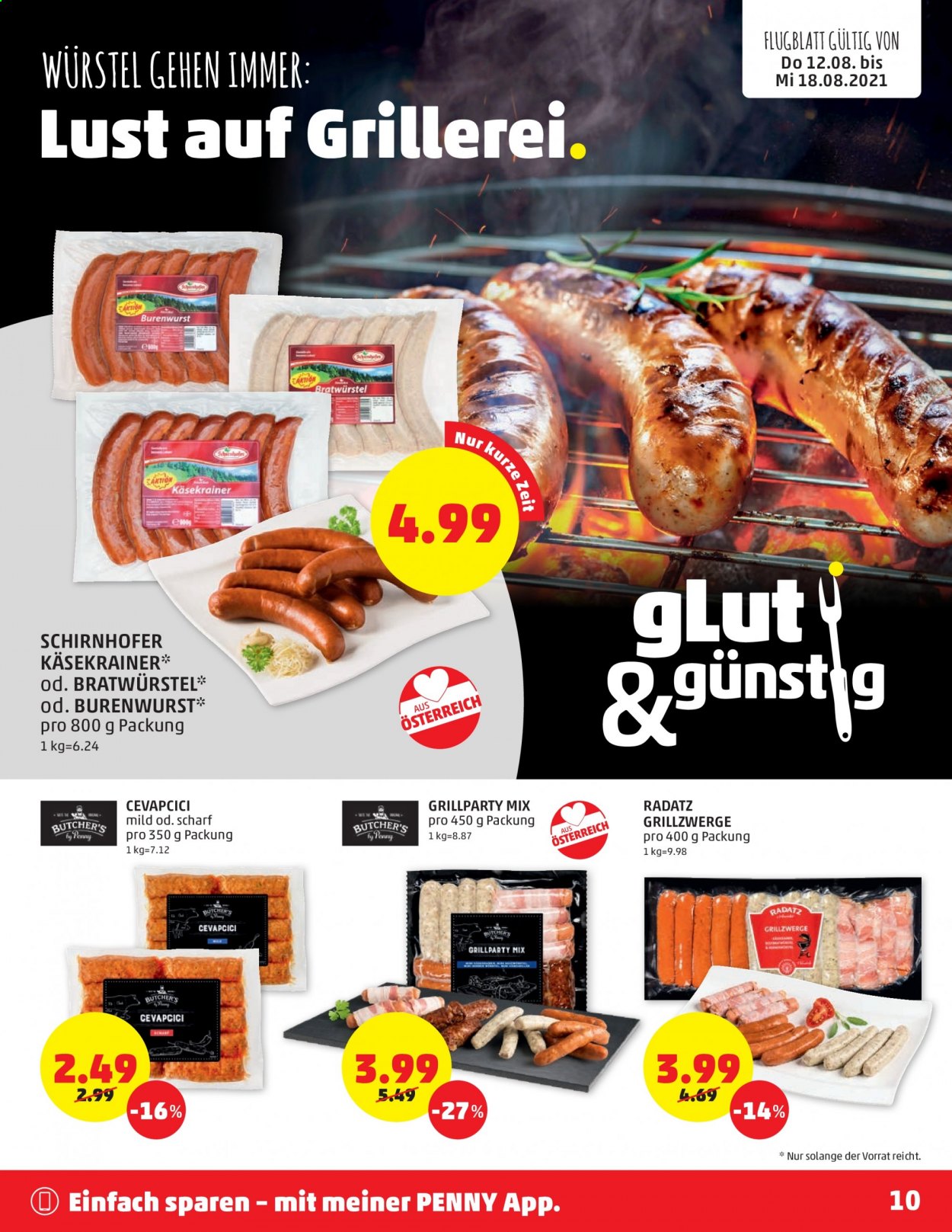 Angebote Penny - 12.8.2021 - 18.8.2021. Seite 10