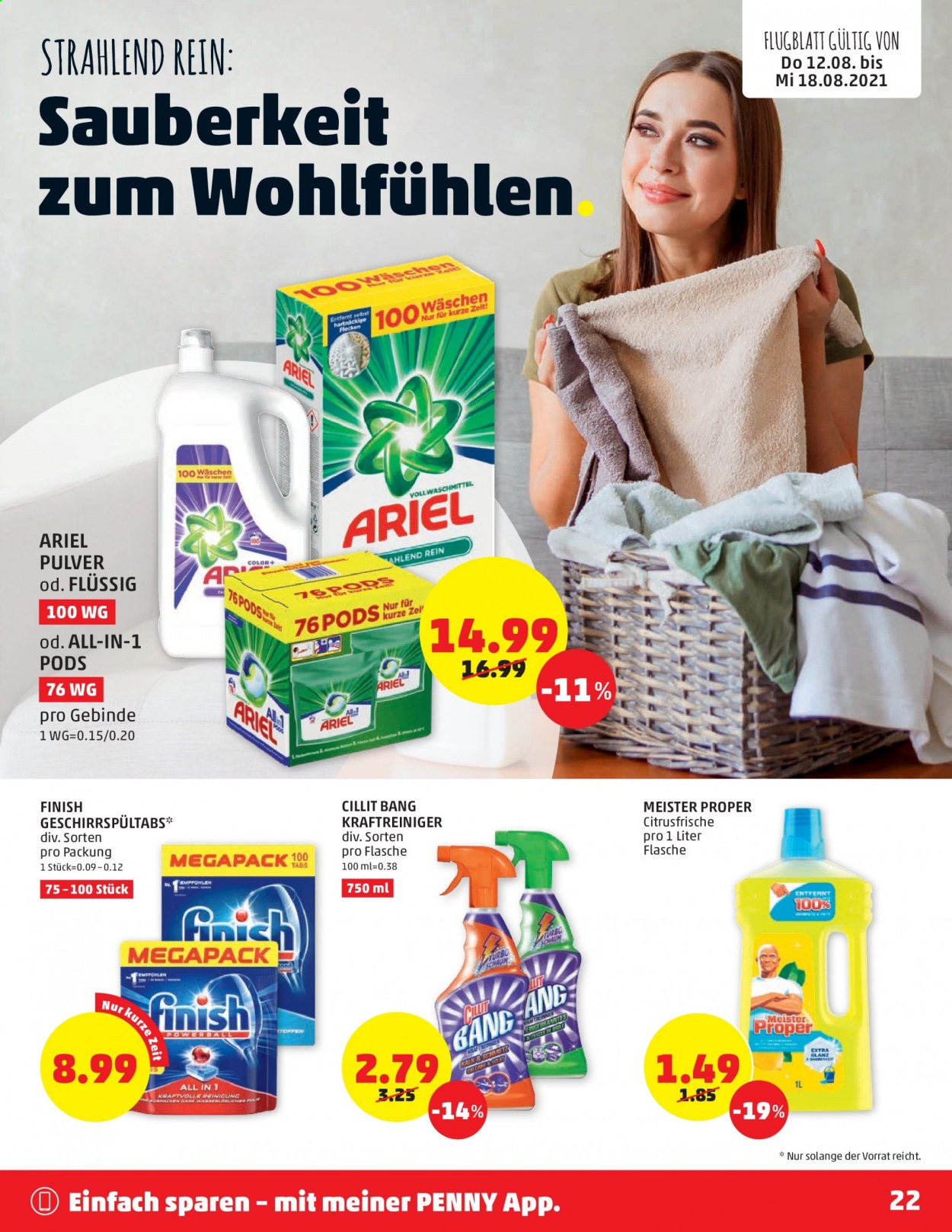 Angebote Penny - 12.8.2021 - 18.8.2021. Seite 22