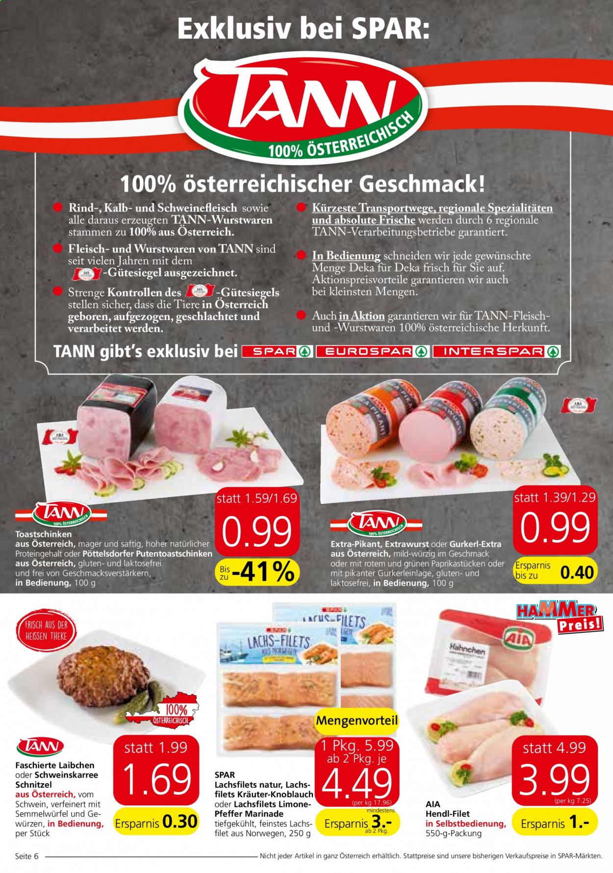 Angebote INTERSPAR - 12.8.2021 - 25.8.2021. Seite 6