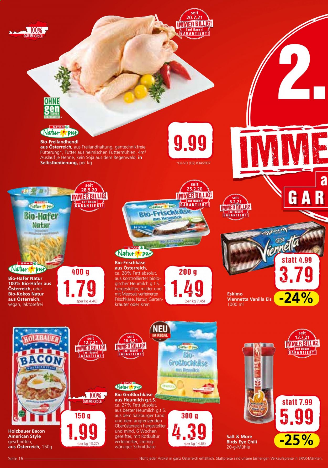 Angebote INTERSPAR - 12.8.2021 - 25.8.2021. Seite 16