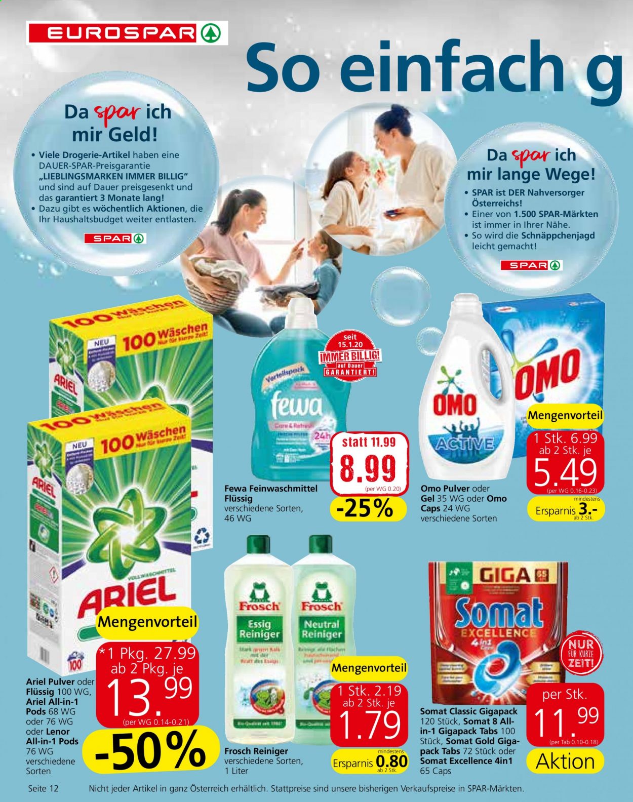 Angebote EUROSPAR - 12.8.2021 - 25.8.2021. Seite 12
