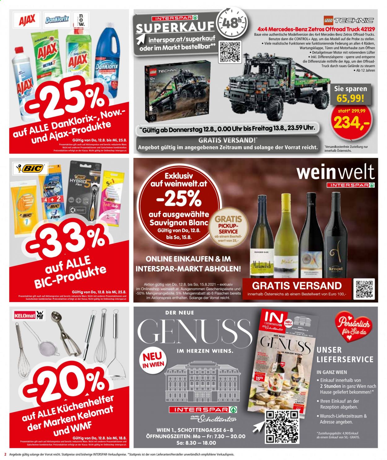 Angebote INTERSPAR - 12.8.2021 - 25.8.2021. Seite 2