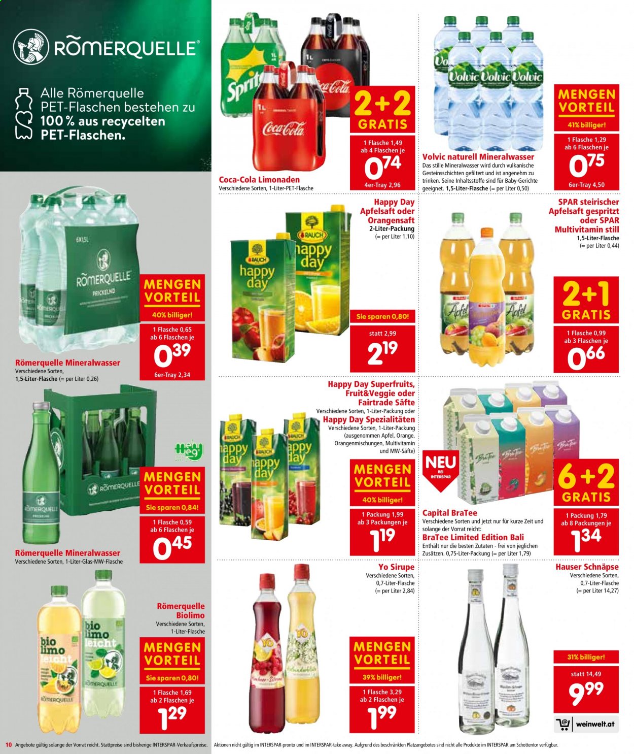 Angebote INTERSPAR - 12.8.2021 - 25.8.2021. Seite 10