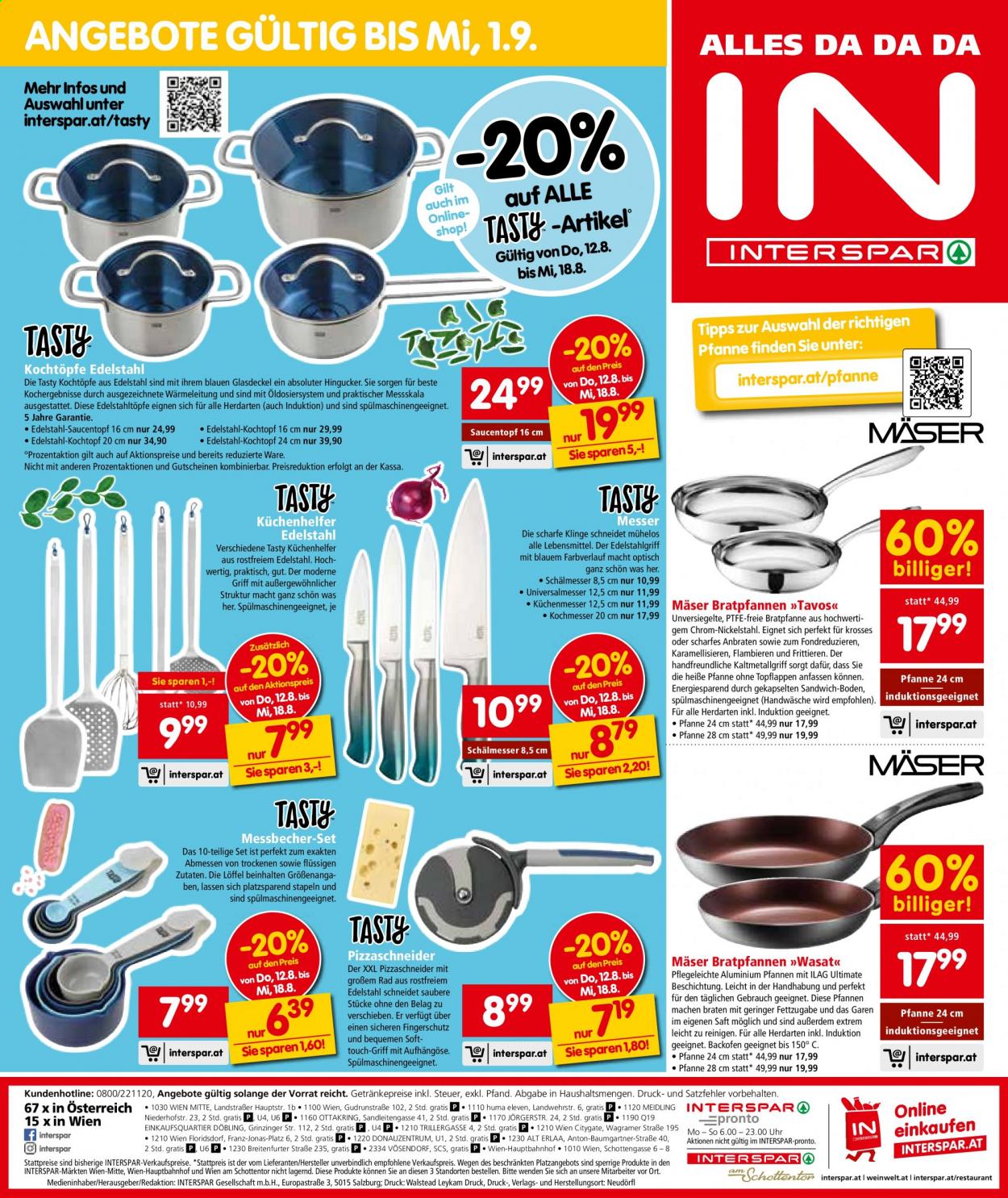 Angebote INTERSPAR - 12.8.2021 - 25.8.2021. Seite 20