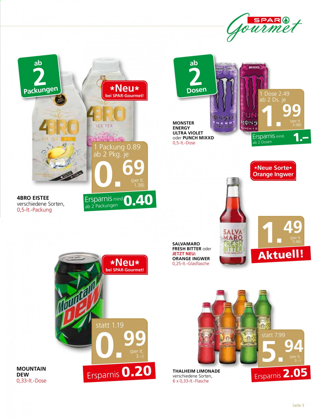 Angebote SPAR - 12.8.2021 - 25.8.2021. Seite 3