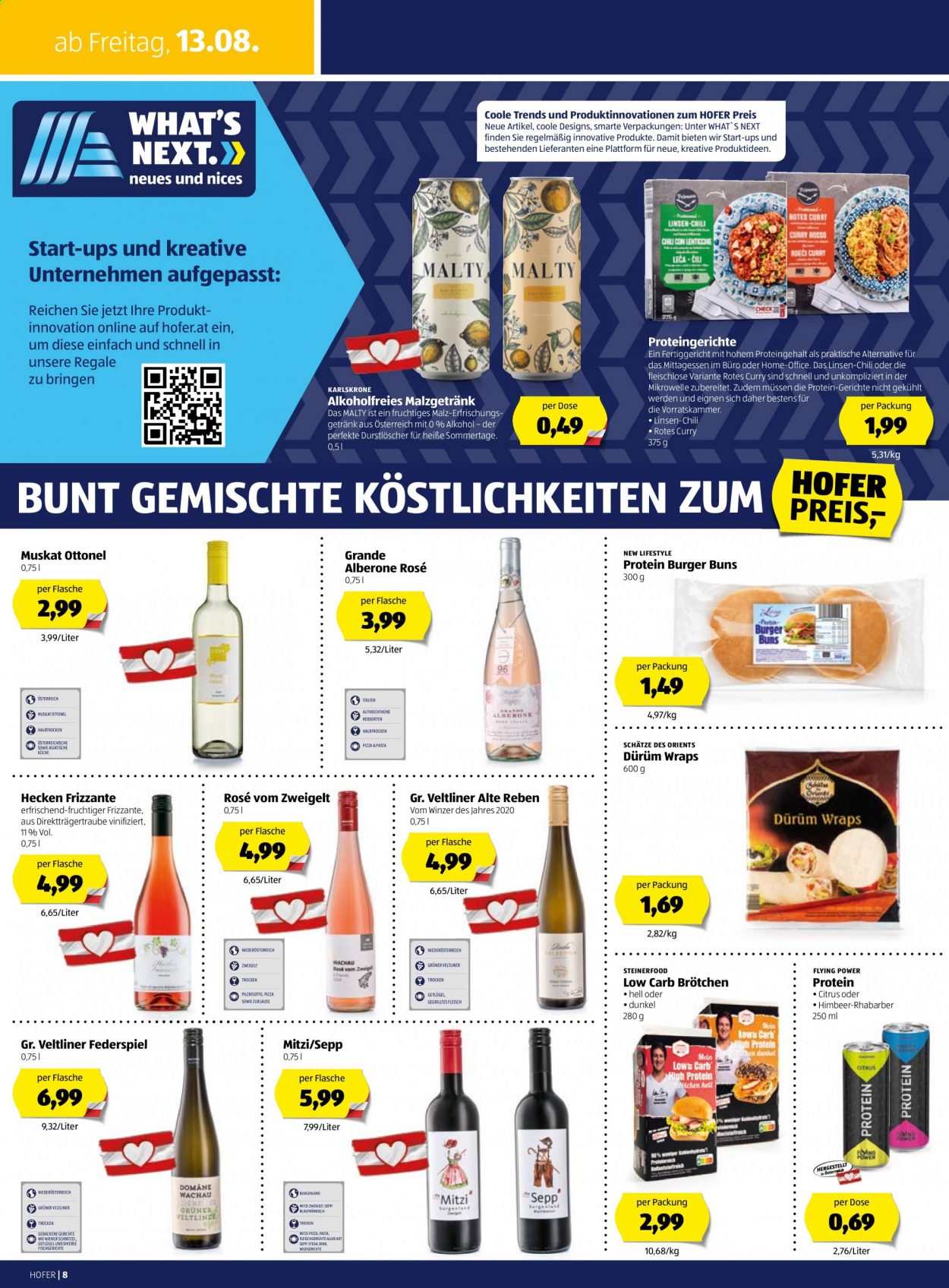 Angebote Hofer - 14.8.2021 - 21.8.2021. Seite 8