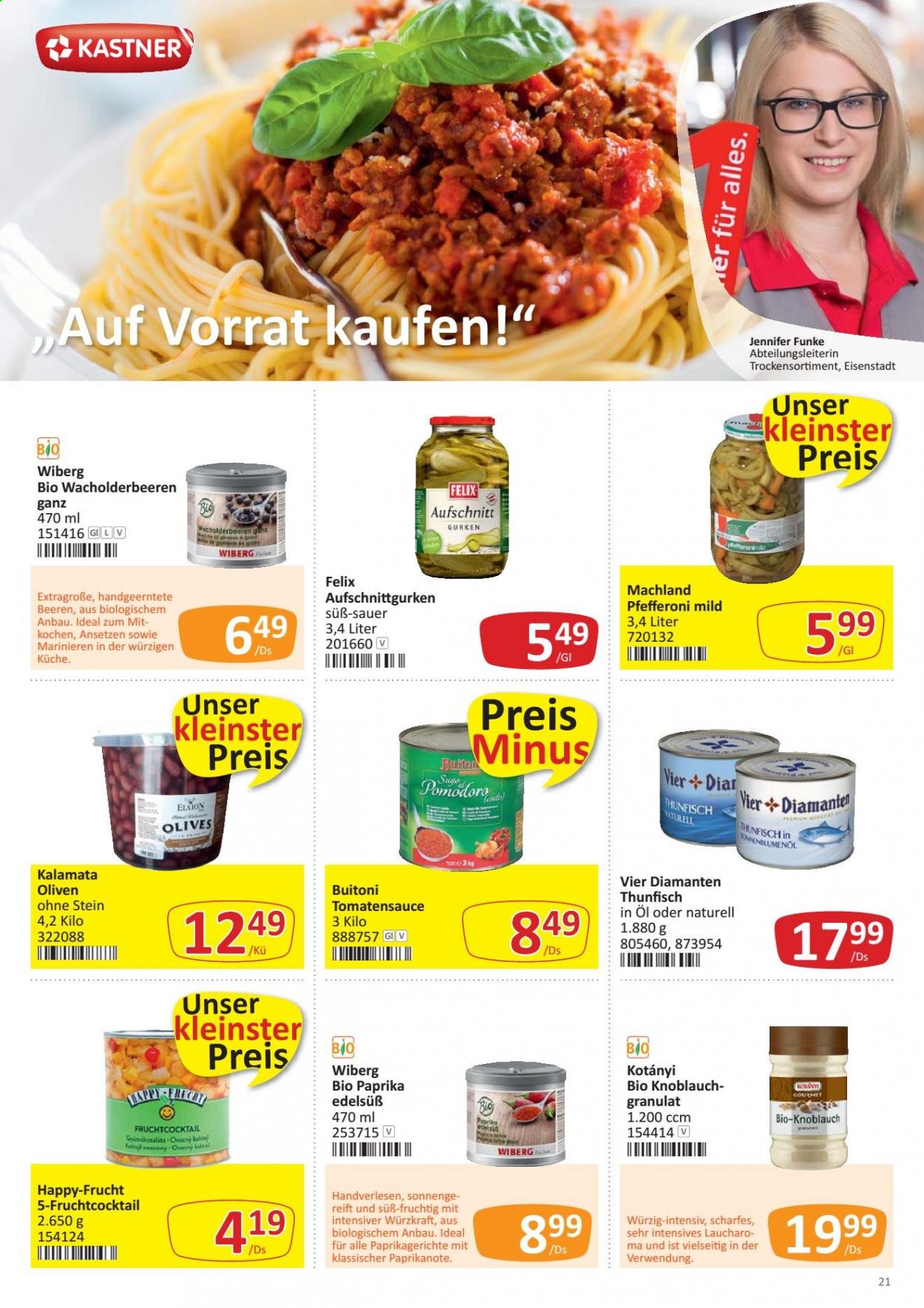 Angebote KASTNER - 16.8.2021 - 28.8.2021. Seite 21