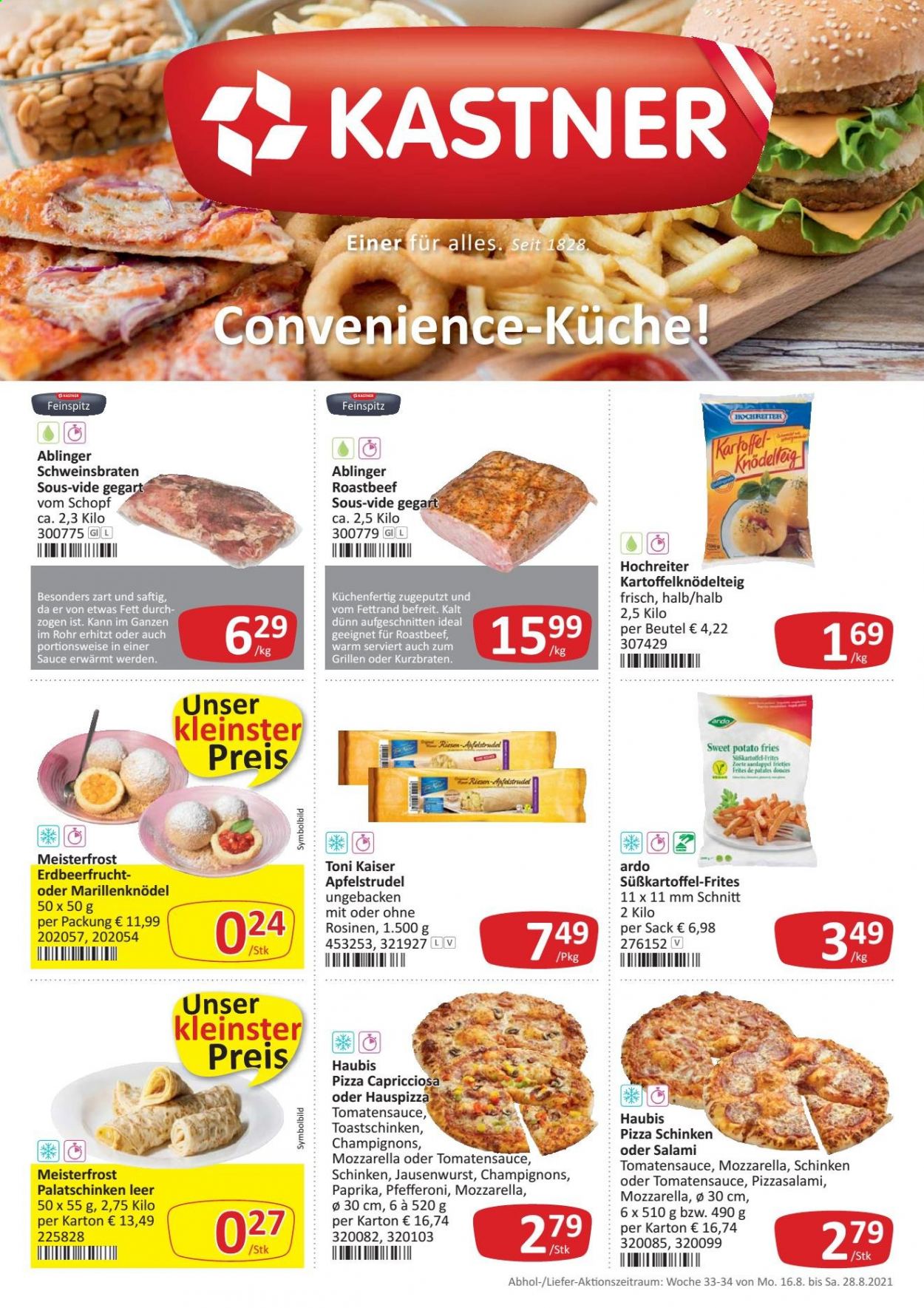 Angebote KASTNER - 16.8.2021 - 28.8.2021. Seite 1