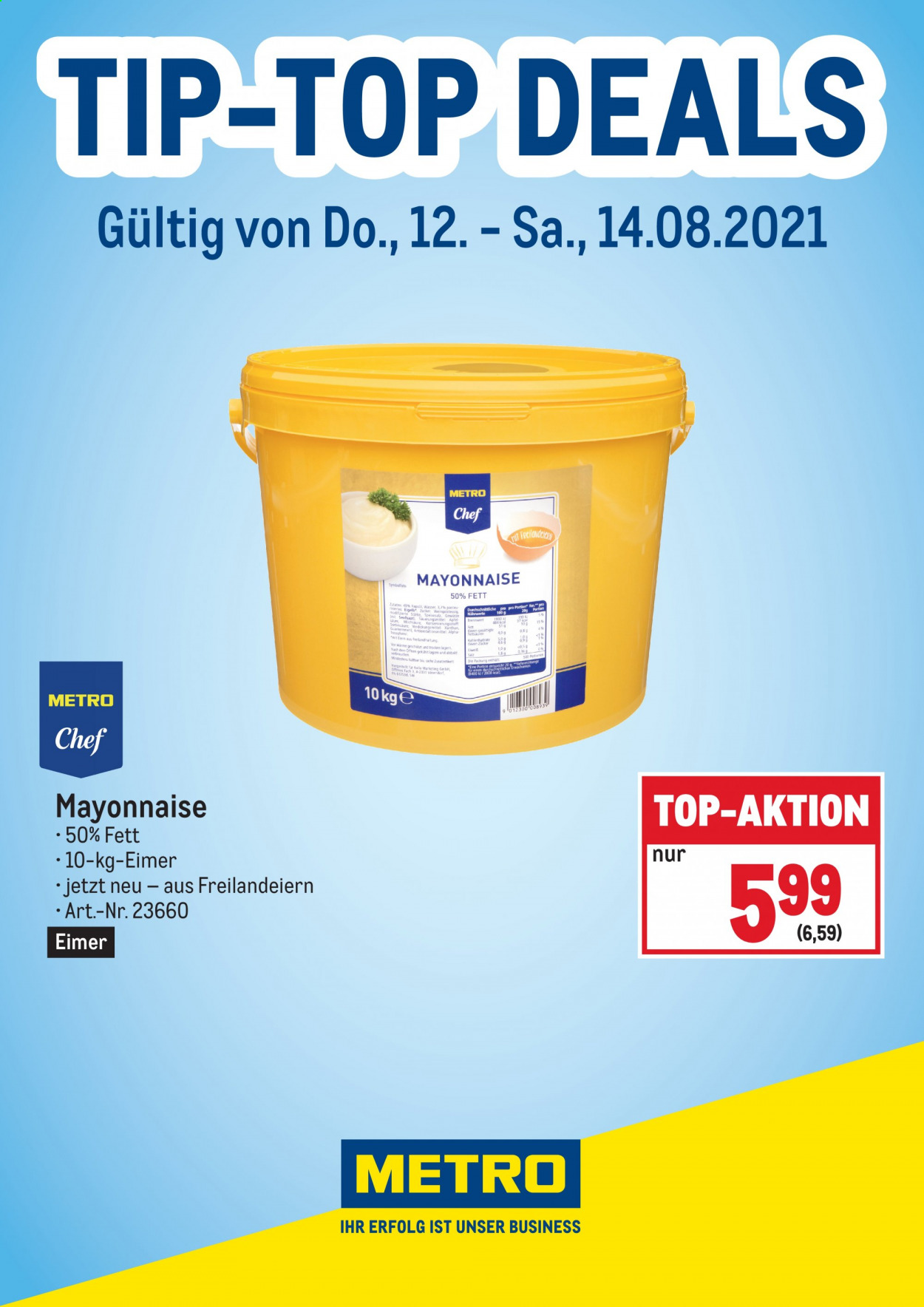 Angebote Metro - 12.8.2021 - 14.8.2021. Seite 4