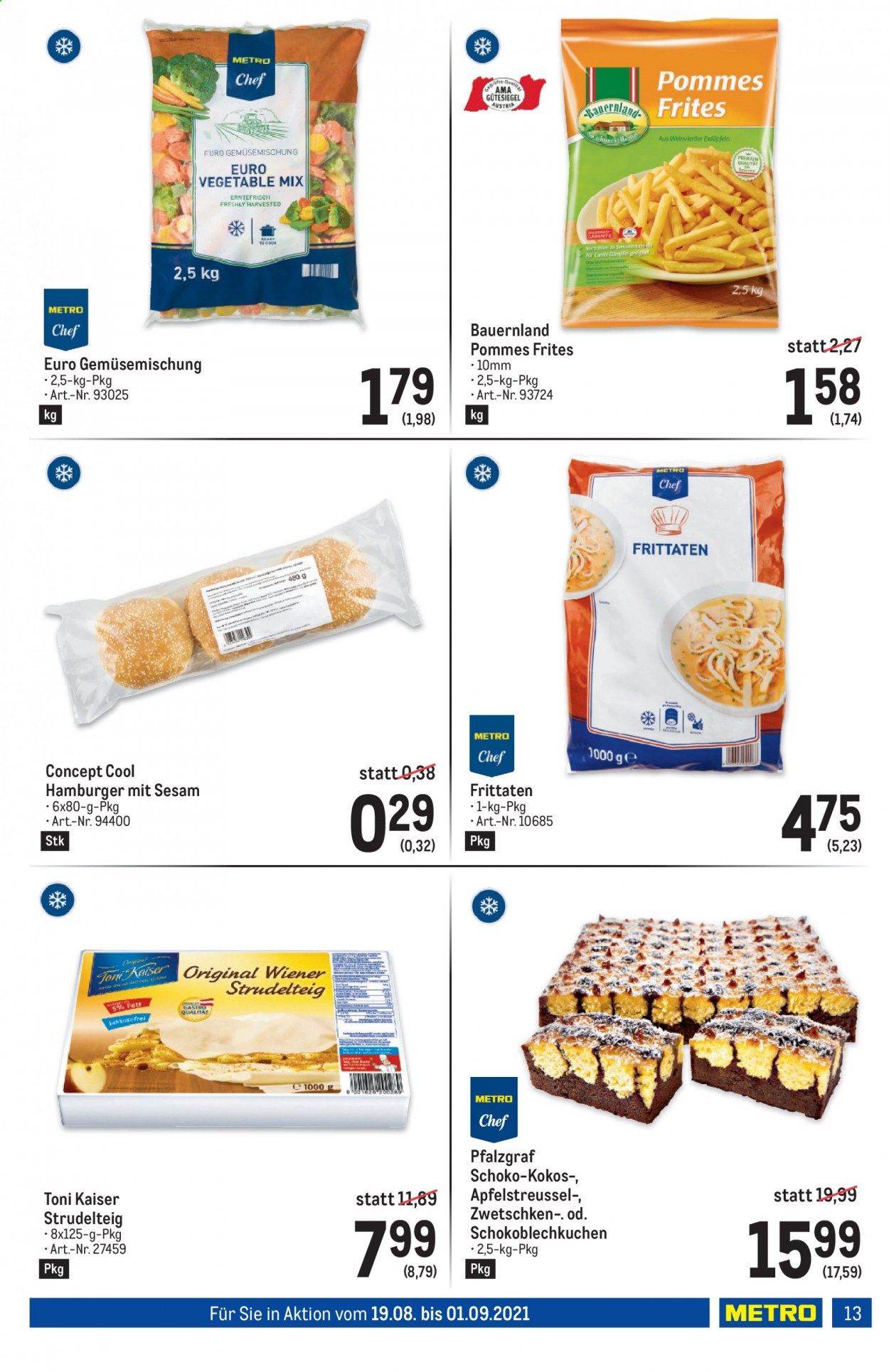 Angebote Metro - 12.8.2021 - 1.9.2021. Seite 13