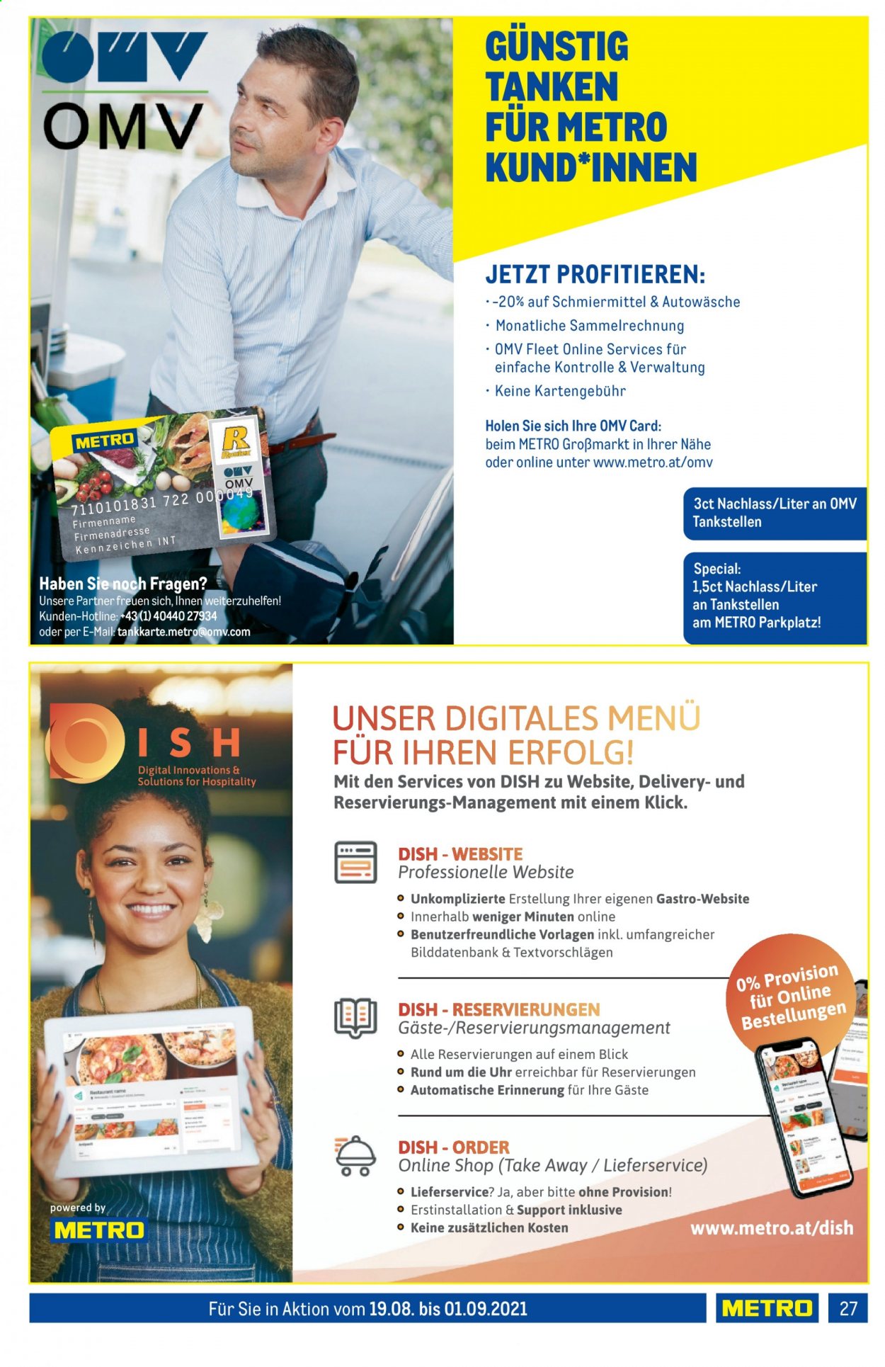 Angebote Metro - 12.8.2021 - 1.9.2021. Seite 27