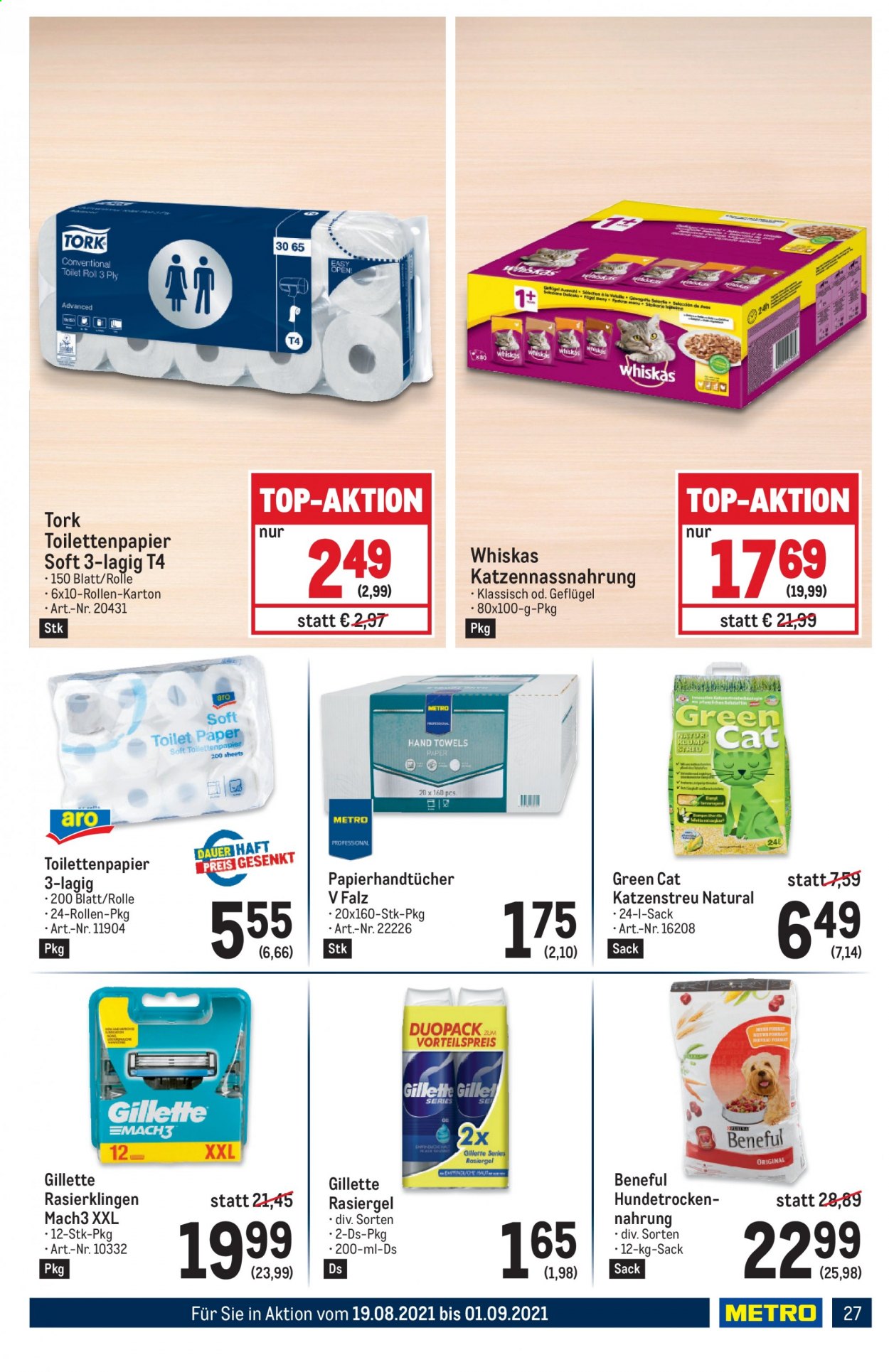 Angebote Metro - 19.8.2021 - 1.9.2021. Seite 27