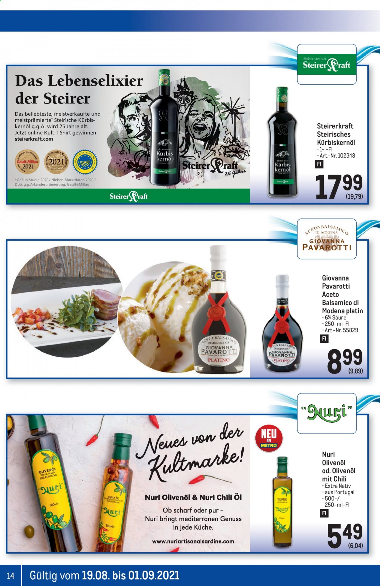 Angebote Metro - 19.8.2021 - 1.9.2021. Seite 14