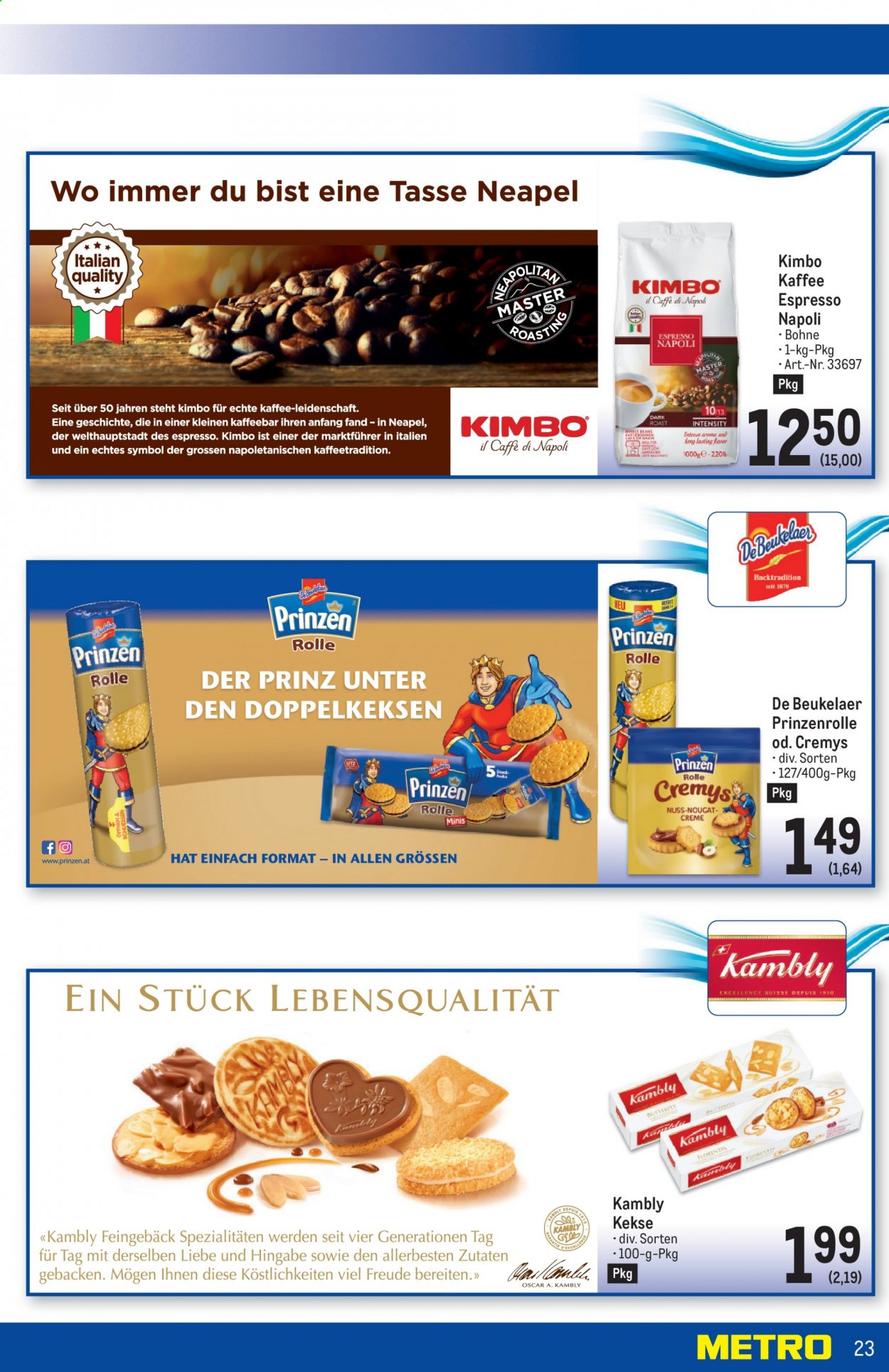 Angebote Metro - 19.8.2021 - 1.9.2021. Seite 23