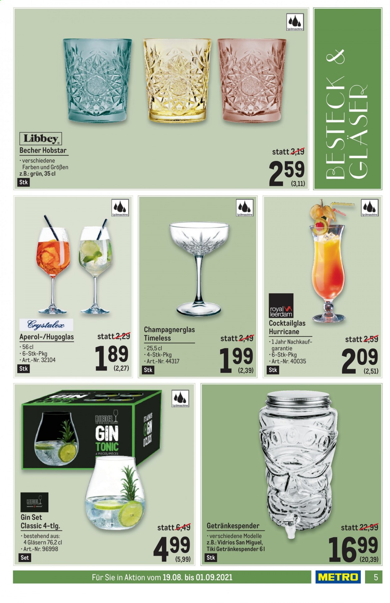 Angebote Metro - 19.8.2021 - 1.9.2021. Seite 5