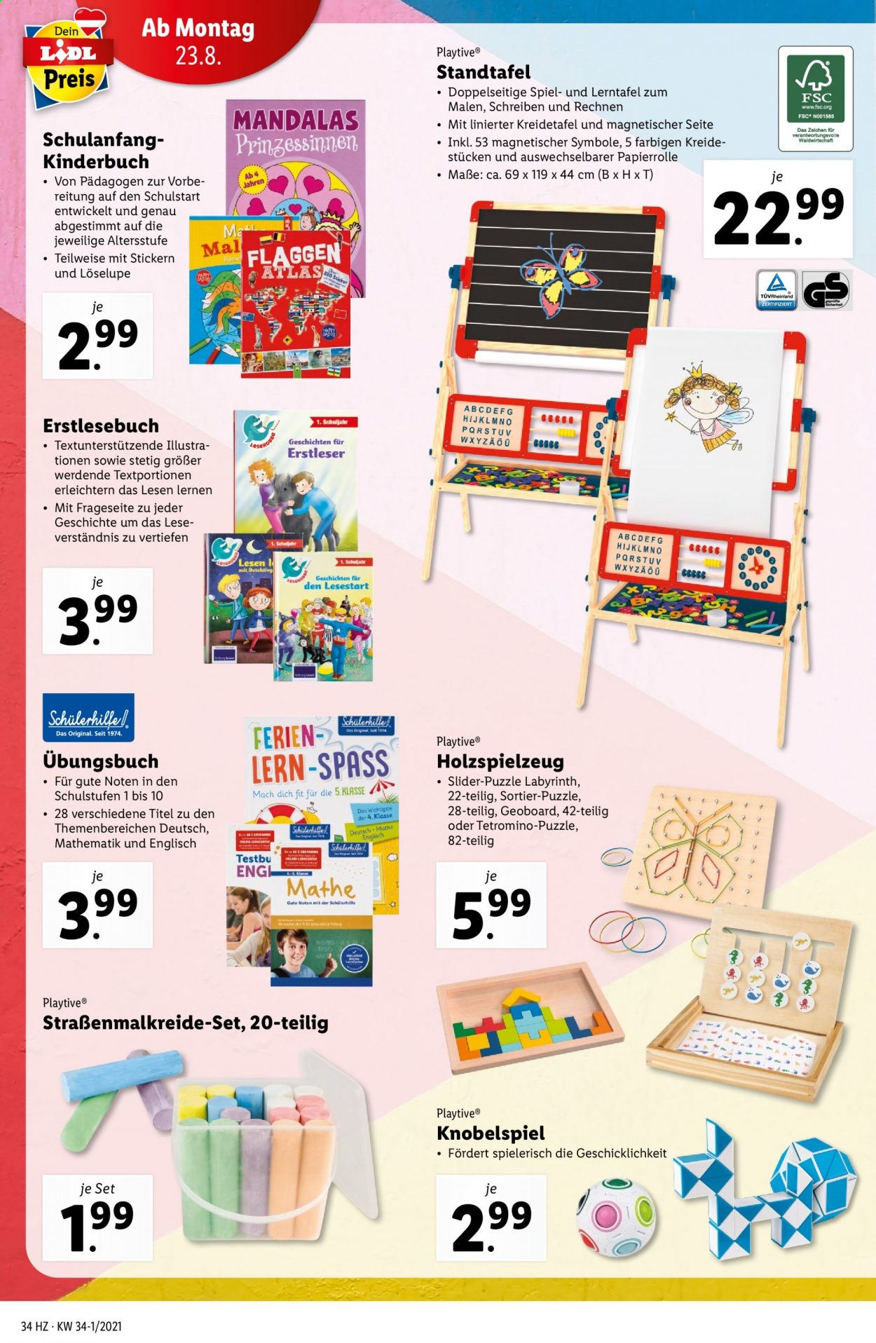 Angebote Lidl - 19.8.2021 - 25.8.2021. Seite 34