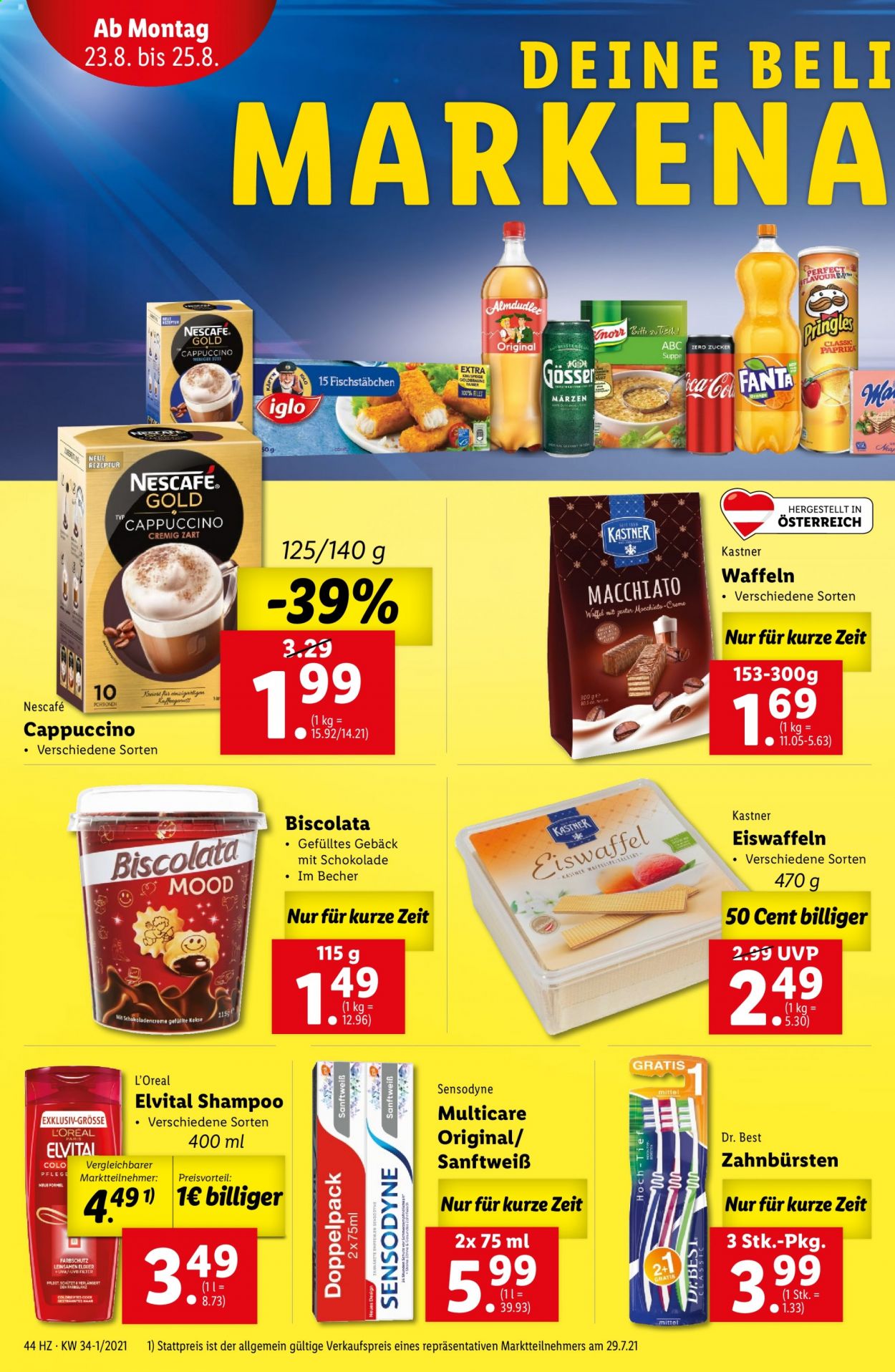 Angebote Lidl - 19.8.2021 - 25.8.2021. Seite 44