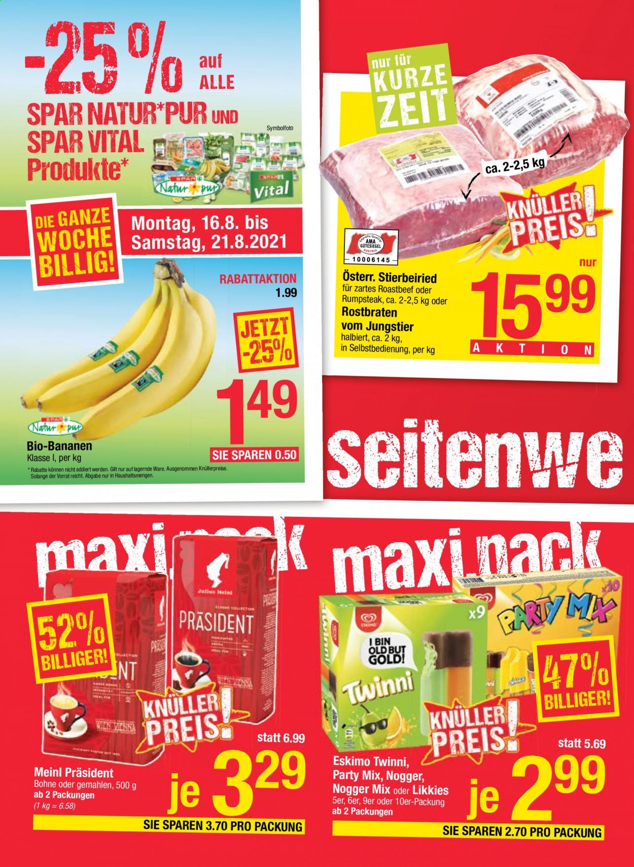 Angebote Maximarkt - 16.8.2021 - 21.8.2021. Seite 2
