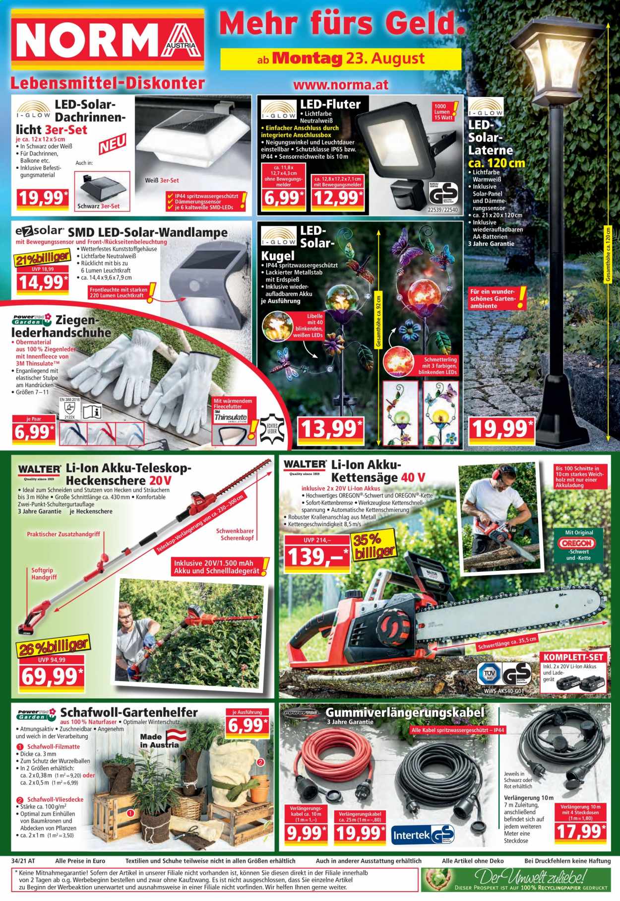 Angebote Norma - 23.8.2021 - 28.8.2021. Seite 1