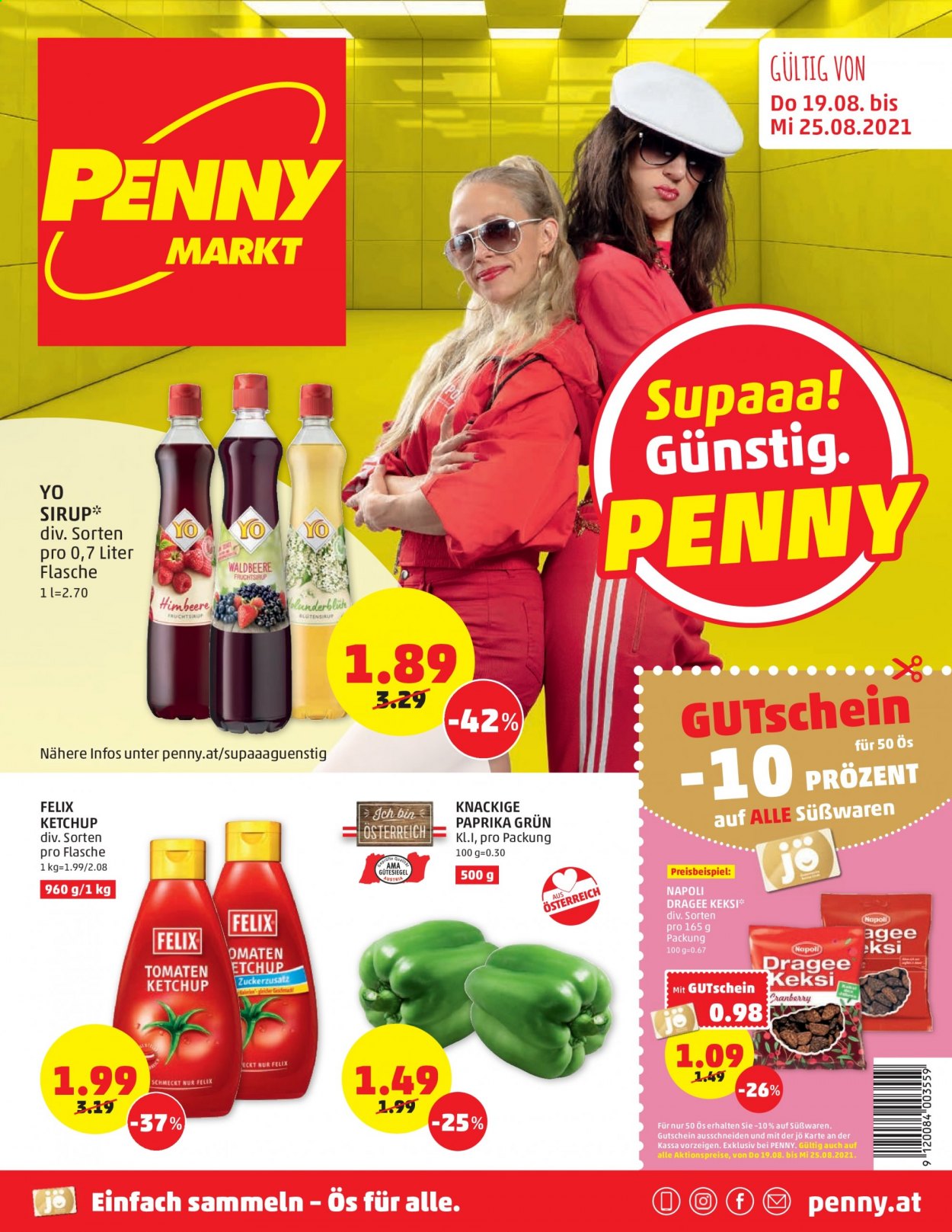 Angebote Penny - 19.8.2021 - 25.8.2021. Seite 1