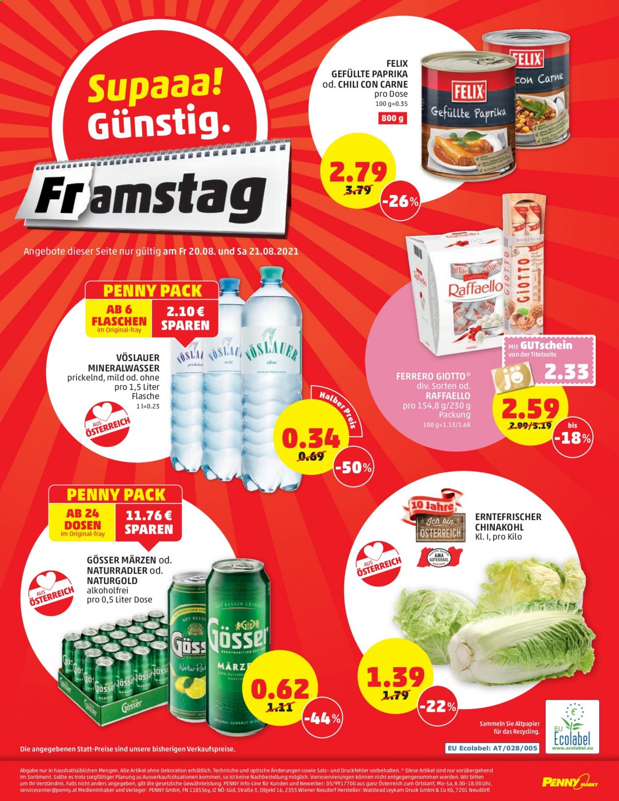 Angebote Penny - 19.8.2021 - 25.8.2021. Seite 32