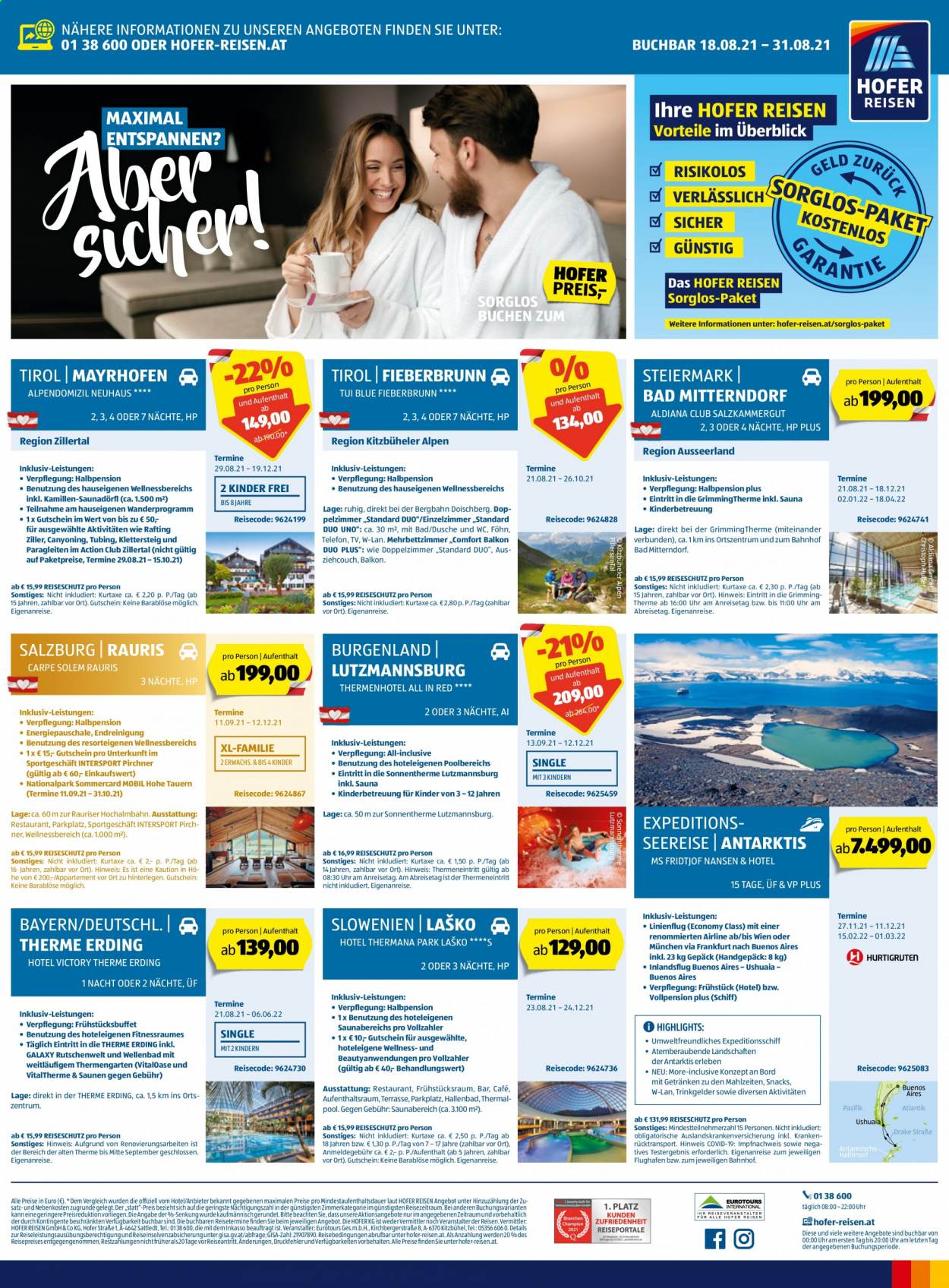 Angebote Hofer - 21.8.2021 - 28.8.2021. Seite 20
