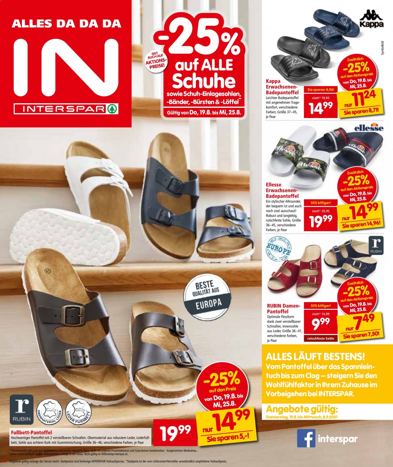 Angebote INTERSPAR - 19.8.2021 - 25.8.2021. Seite 12