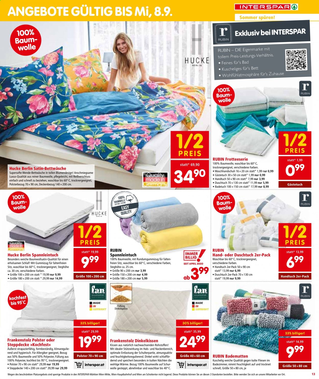 Angebote INTERSPAR - 19.8.2021 - 25.8.2021. Seite 13