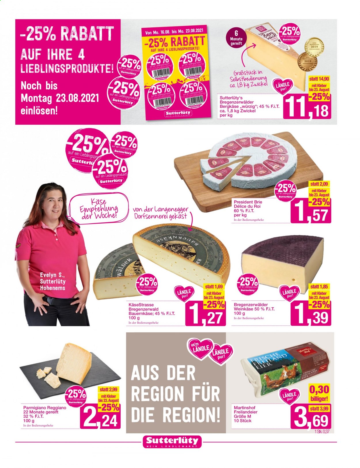 Angebote Sutterlüty - 19.8.2021 - 25.8.2021. Seite 9