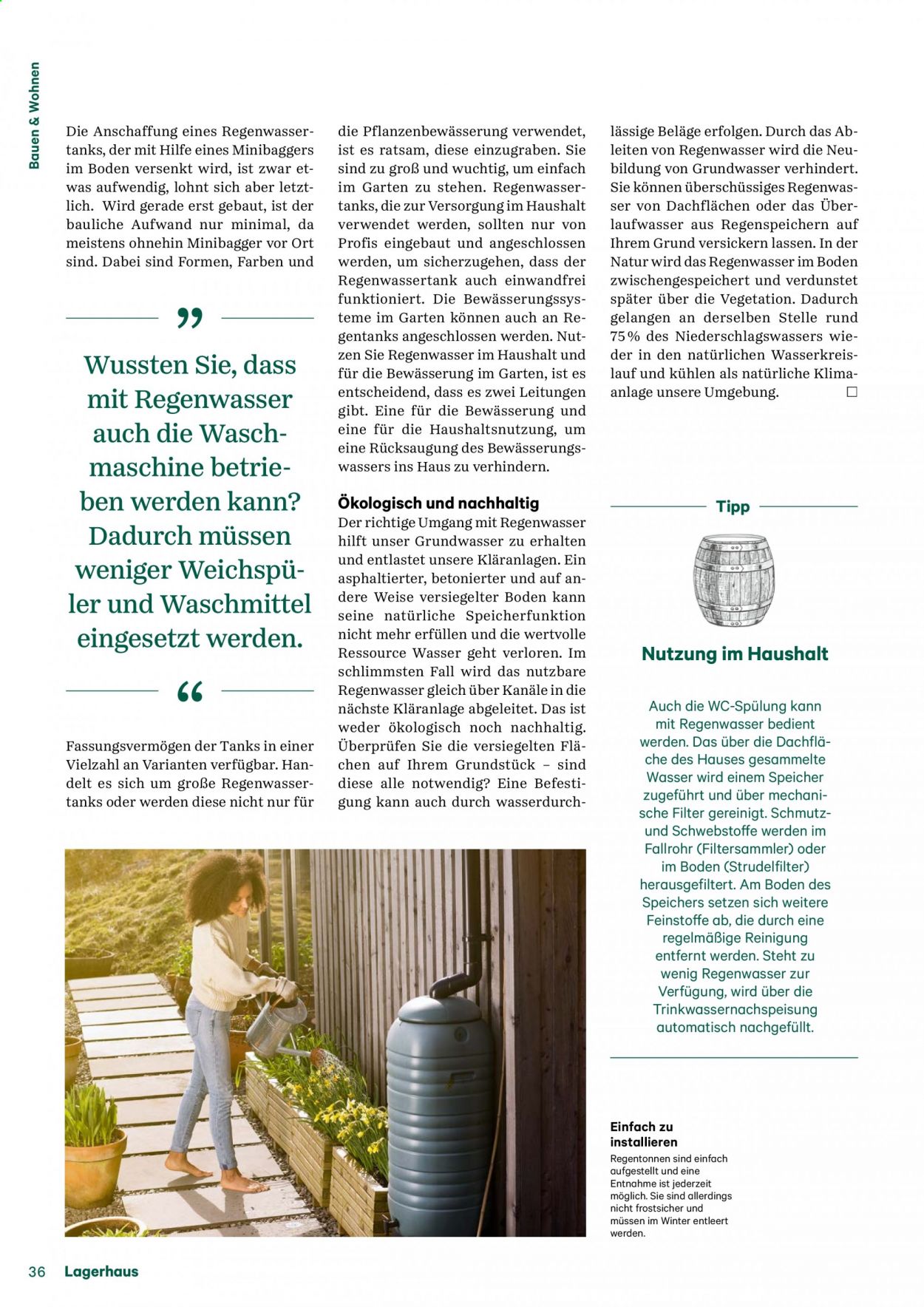 Angebote Lagerhaus. Seite 36