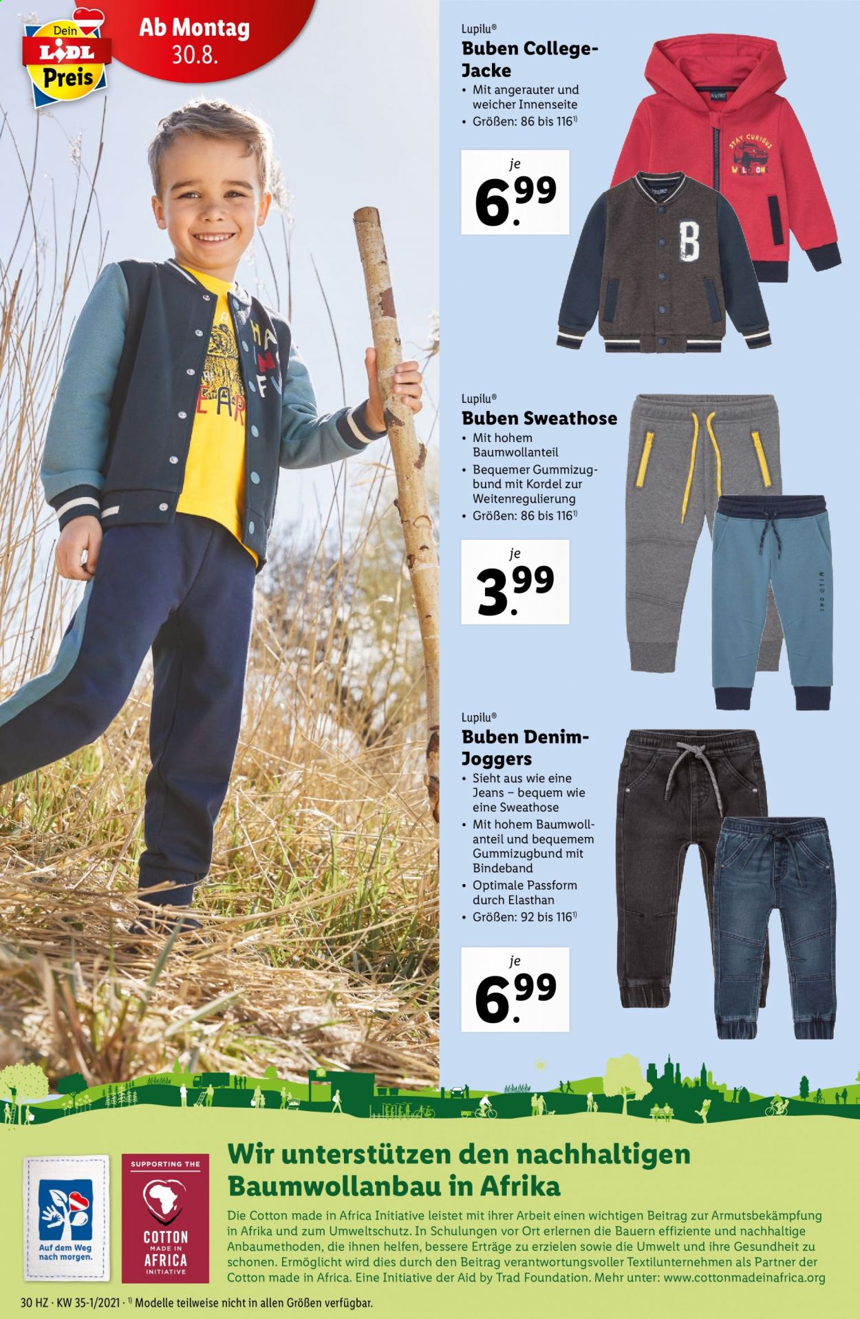 Angebote Lidl - 26.8.2021 - 1.9.2021. Seite 30