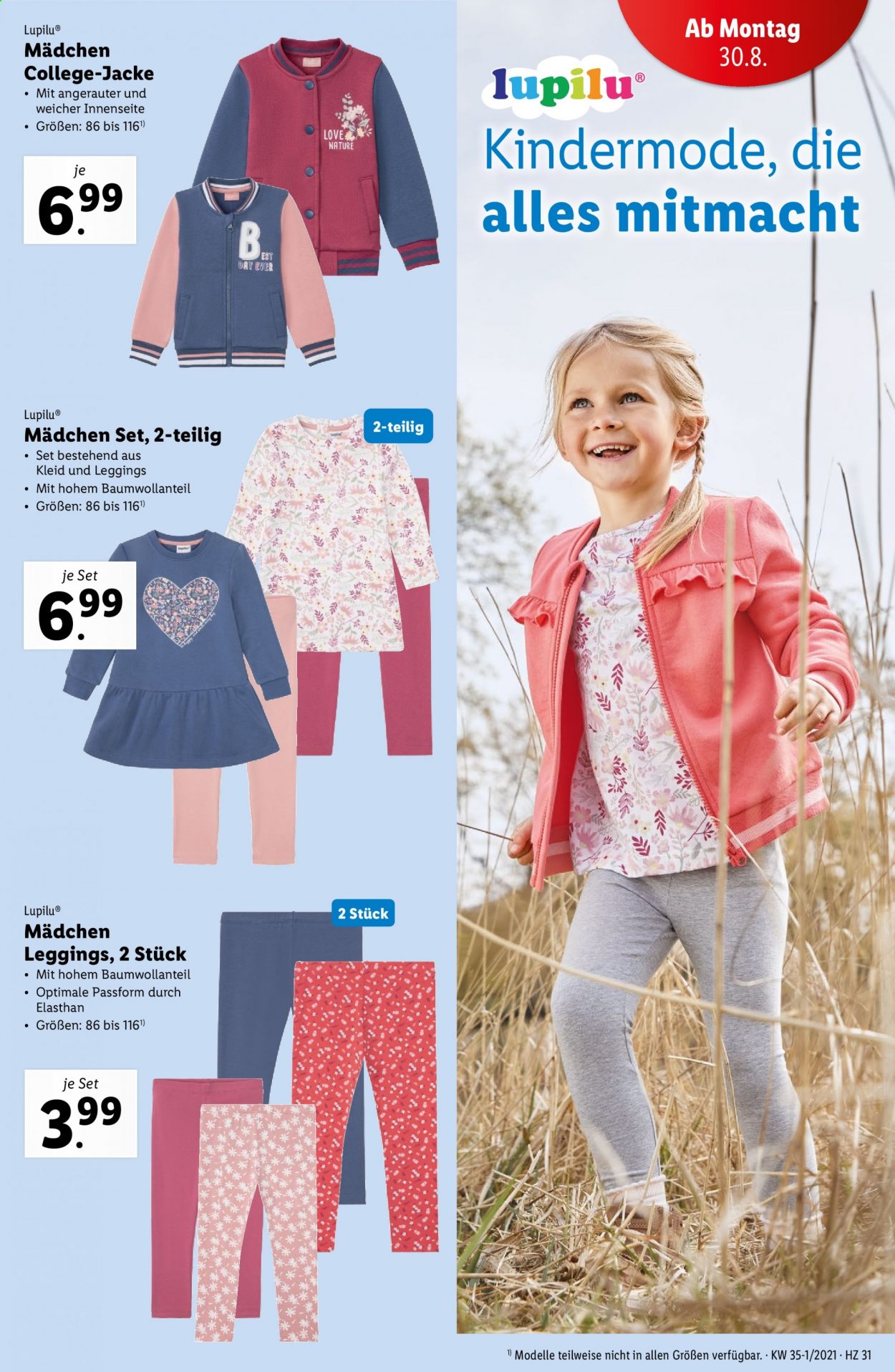 Angebote Lidl - 26.8.2021 - 1.9.2021. Seite 31